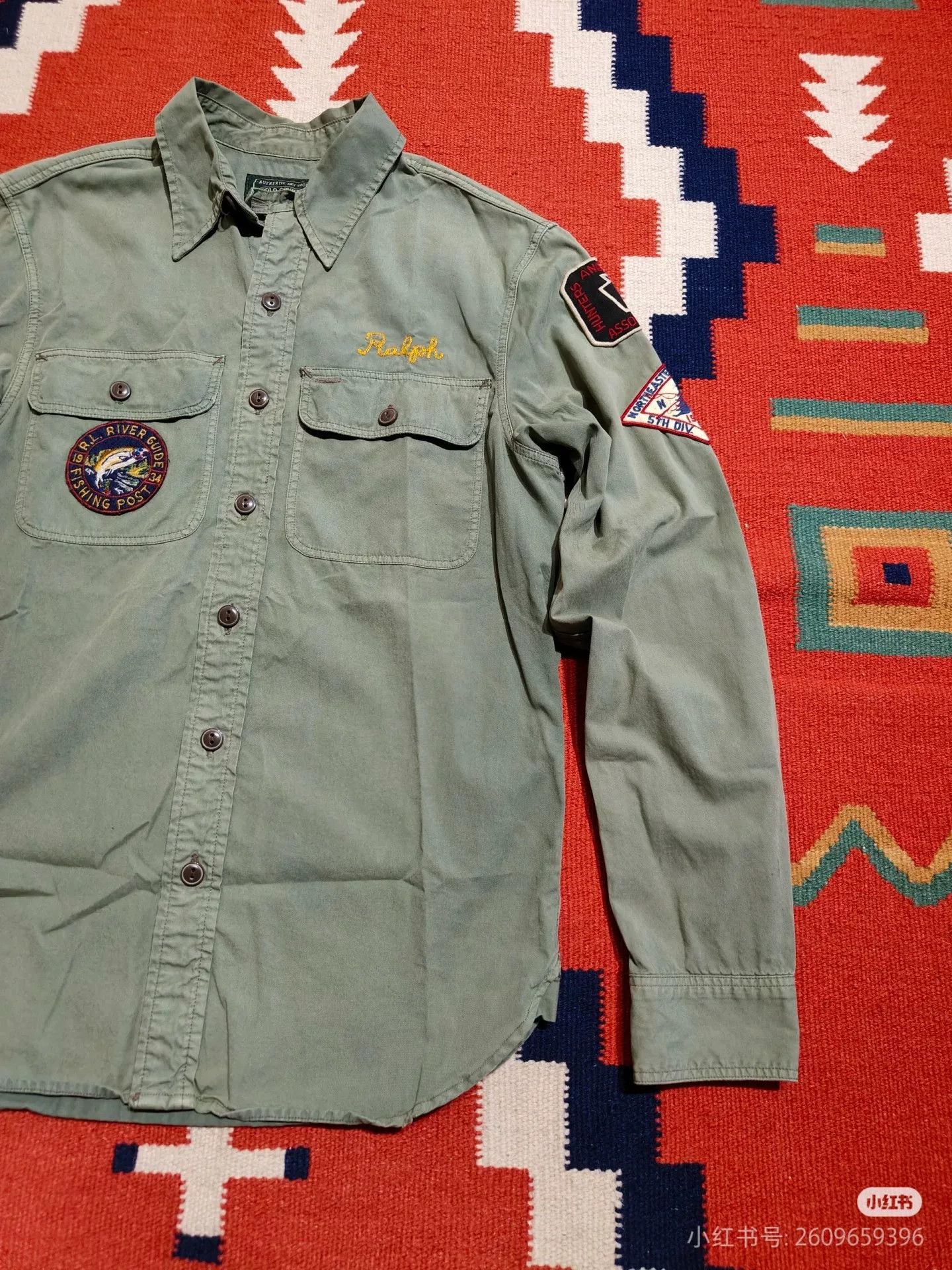 RRL Ralph Lauren Ralph Lauren Fishing Club Shirt Size US S / EU 44-46 / 1 - 4 Thumbnail