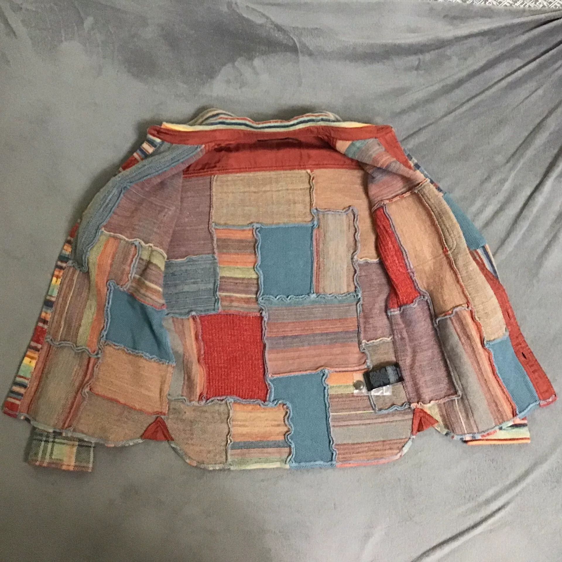 RRL Ralph Lauren RRL Ralph Lauren Patchwork Shirt Size US XS / EU 42 / 0 - 5 Thumbnail