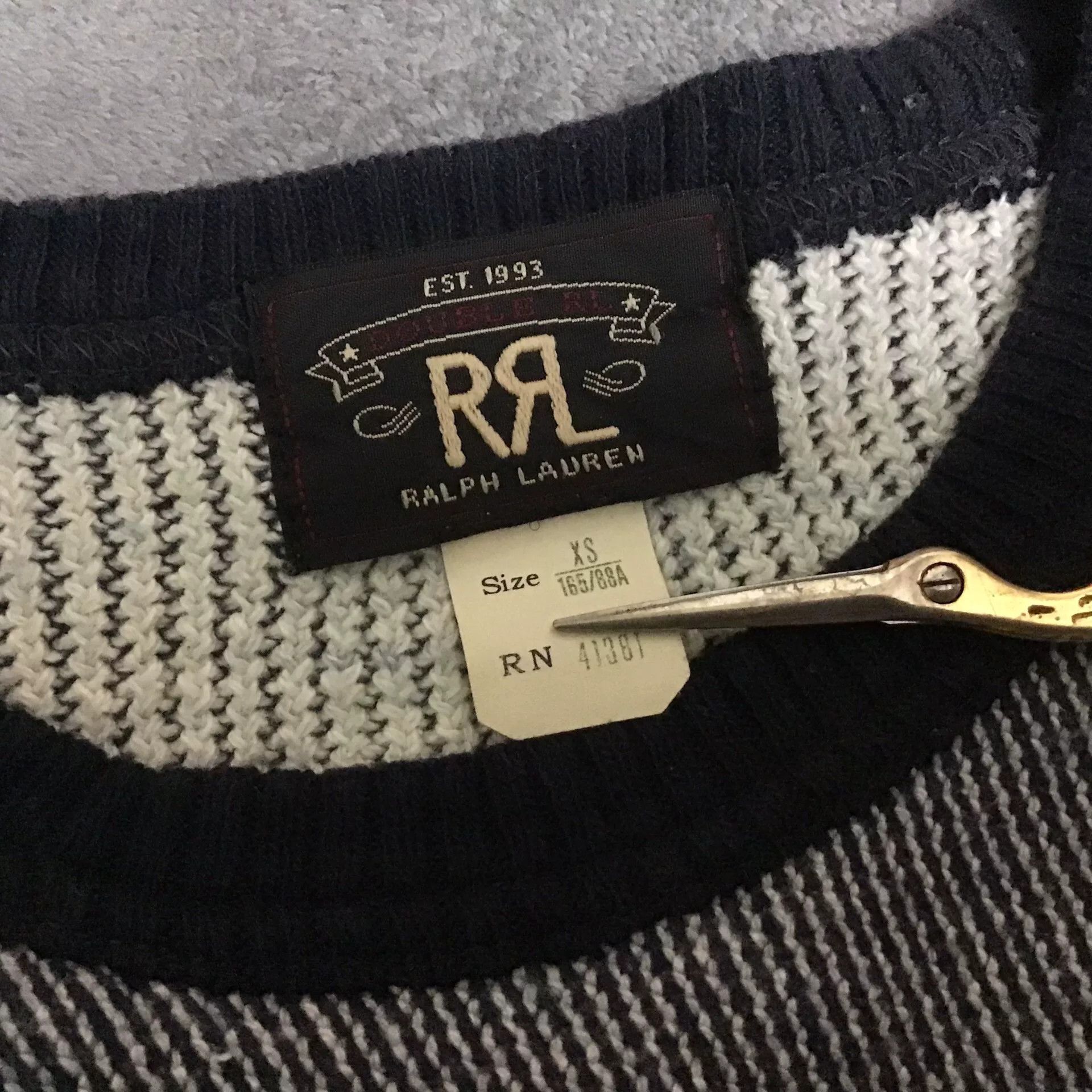 RRL Ralph Lauren RRL Double RL Sweater Size US XS / EU 42 / 0 - 3 Thumbnail