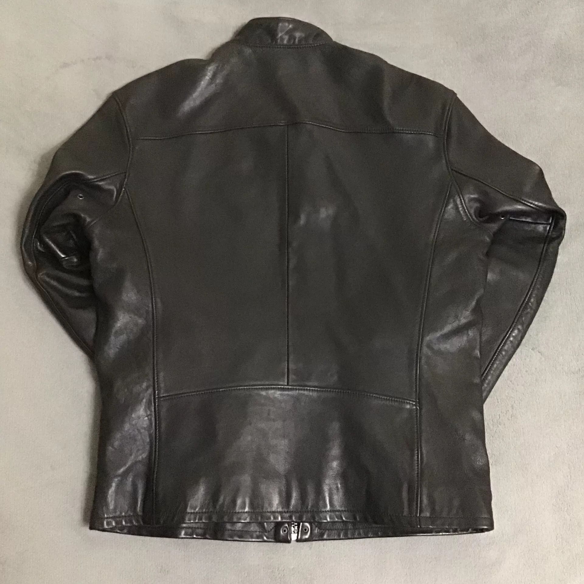 Polo Ralph Lauren Ralph Lauren Leather Biker Jacket Size US M / EU 48-50 / 2 - 2 Thumbnail
