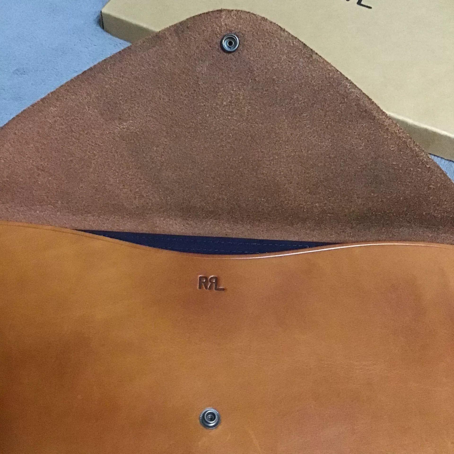 RRL Ralph Lauren RRL Double RL Leather Tote Bag Size ONE SIZE - 4 Thumbnail