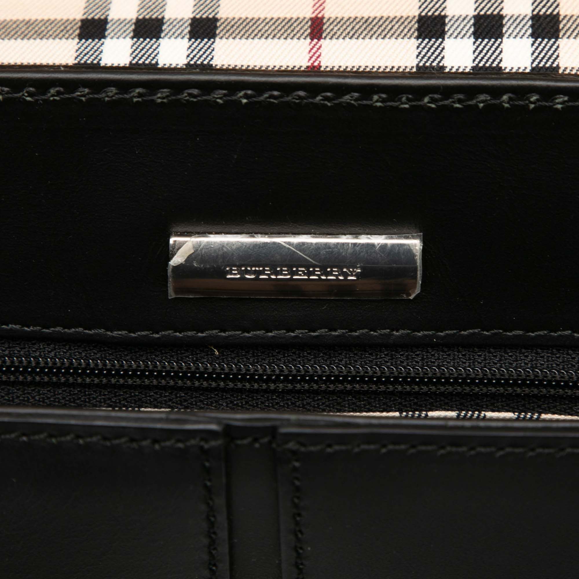 Burberry Burberry Leather Flap Shoulder Bag Size ONE SIZE - 5 Thumbnail