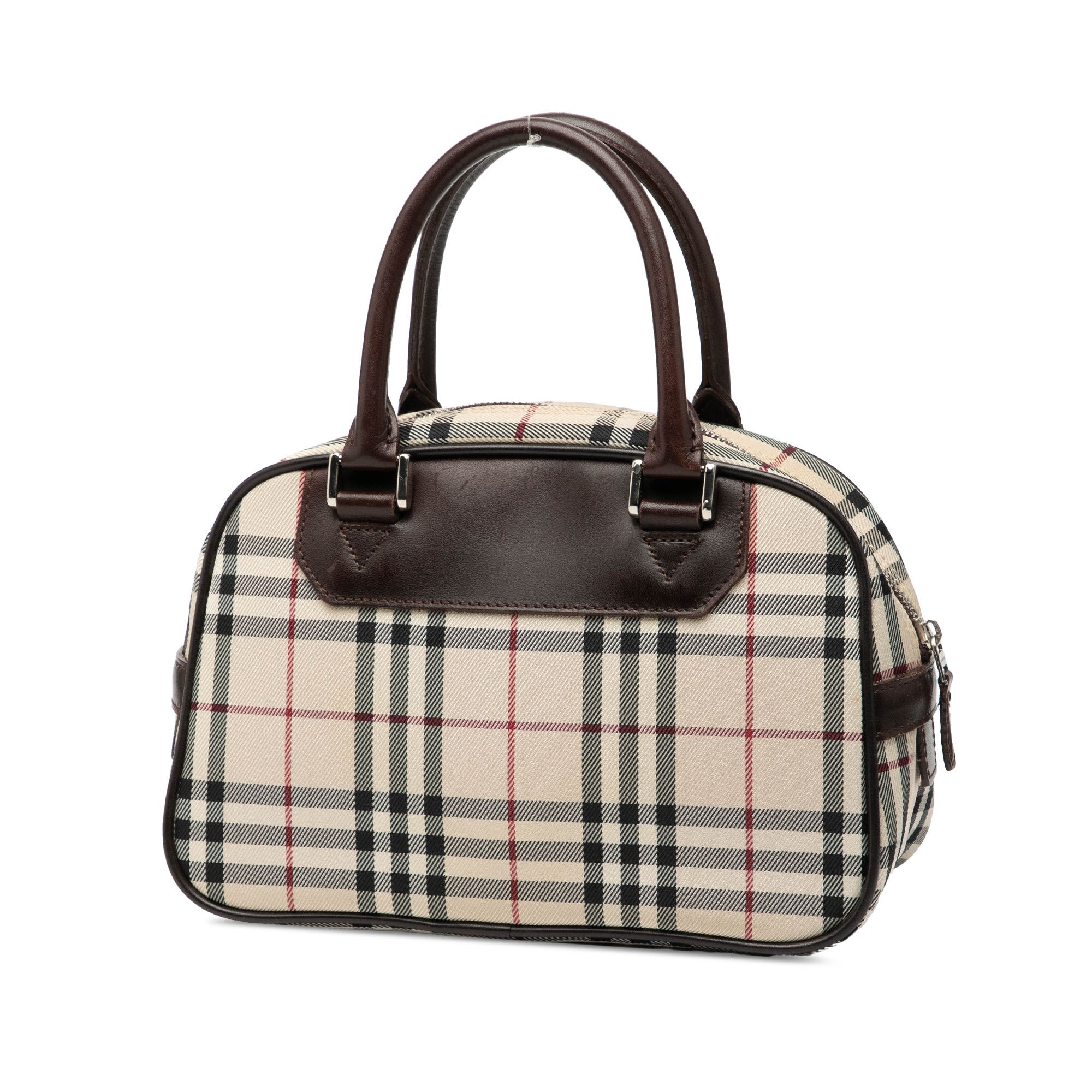 Burberry Burberry House Check Canvas Handbag Size ONE SIZE - 2 Thumbnail