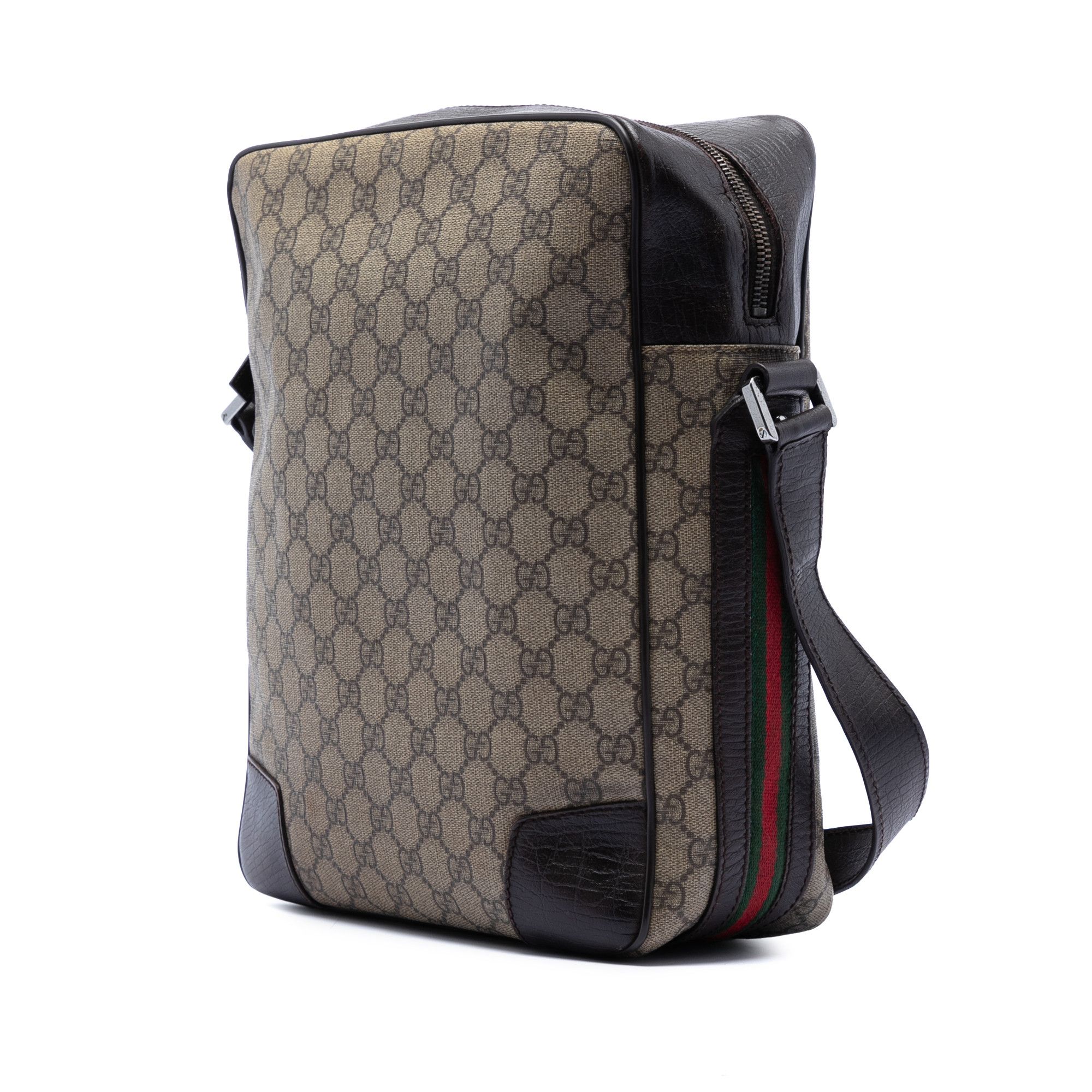 Gucci Gucci GG Supreme Web Crossbody Size ONE SIZE - 2 Thumbnail