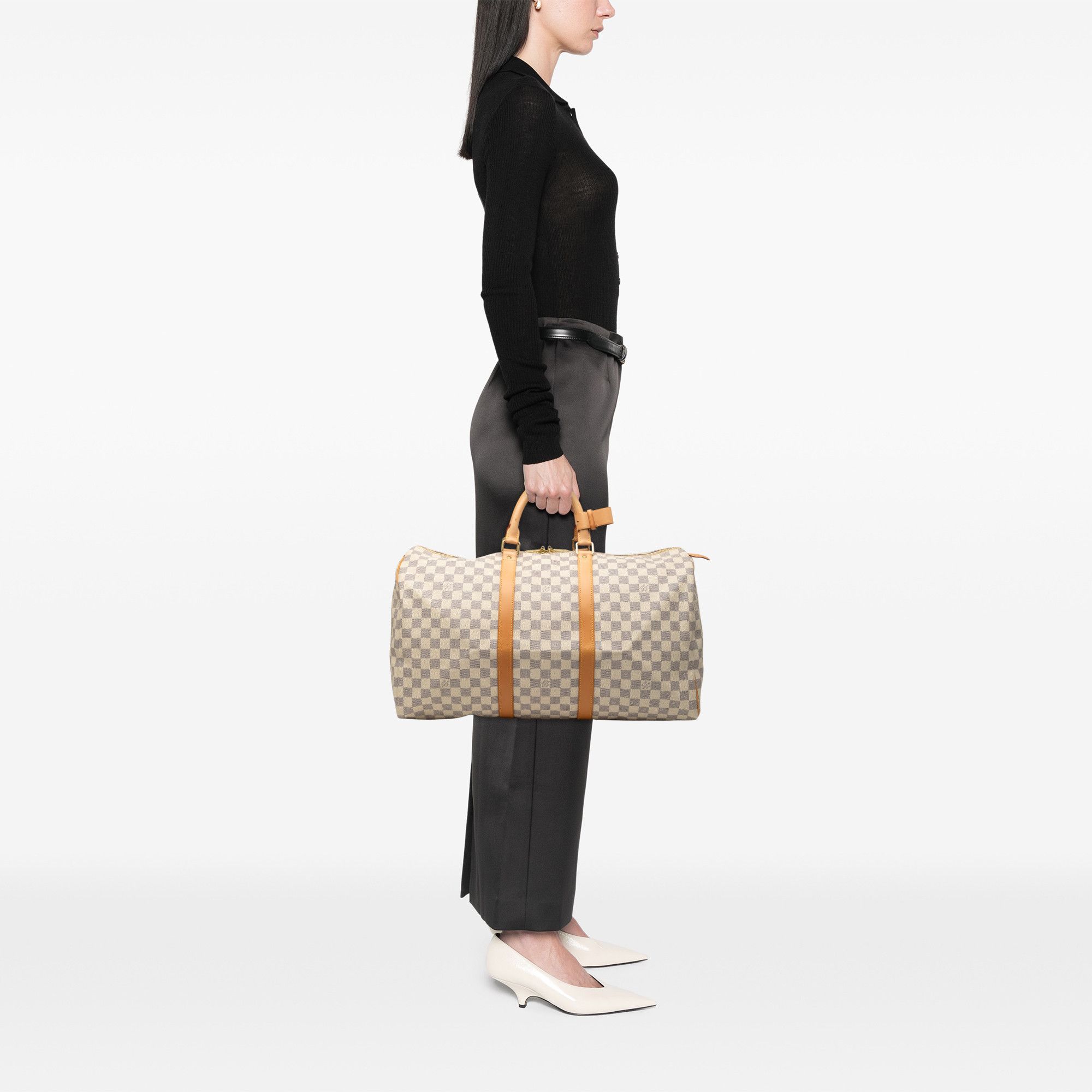 Louis Vuitton Louis Vuitton Damier Azur Keepall 50 Size ONE SIZE - 7 Thumbnail