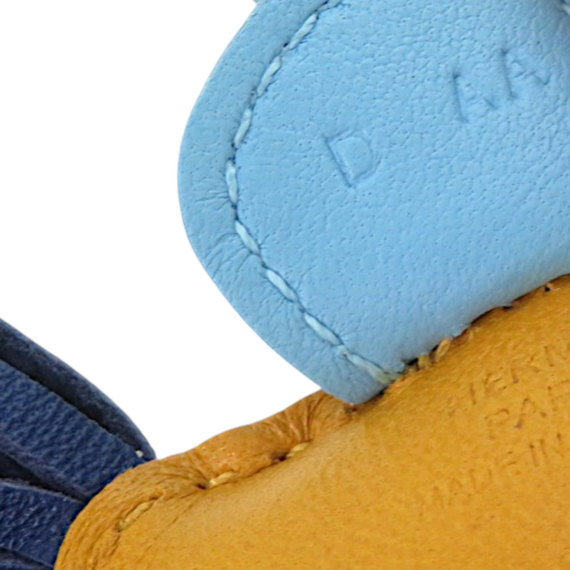 Hermes Hermes Excellent condition Hermès Rodeo PM lambskin Jaune d'Or D engraved keychain 0462 Size ONE SIZE - 3 Thumbnail