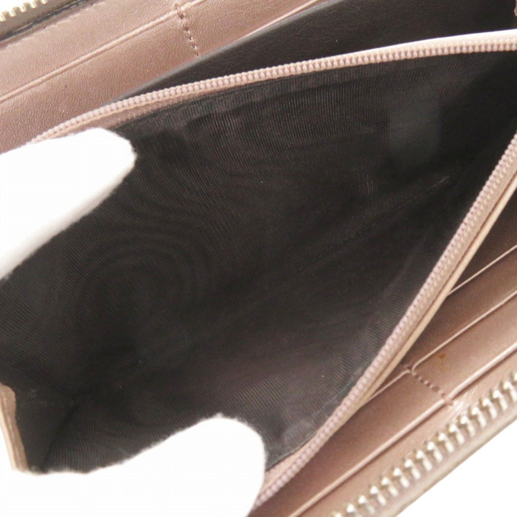 Gucci Gucci Micro Guccissima 308260 Enamel Pink Long Wallet 1052 Size ONE SIZE - 6 Thumbnail