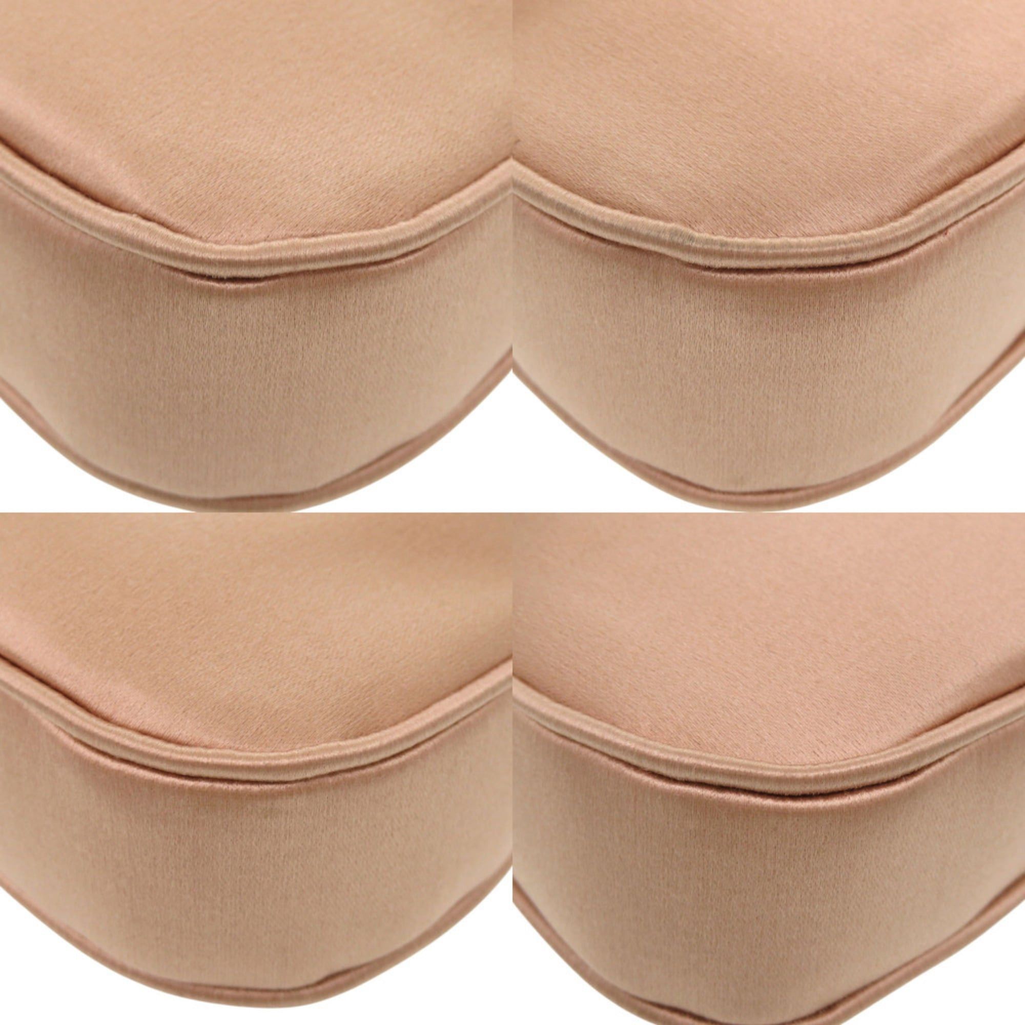 Gucci Excellent condition Gucci Vintage Jackie 005 0775 Satin Pink Handbag 1000 Size ONE SIZE - 4 Thumbnail