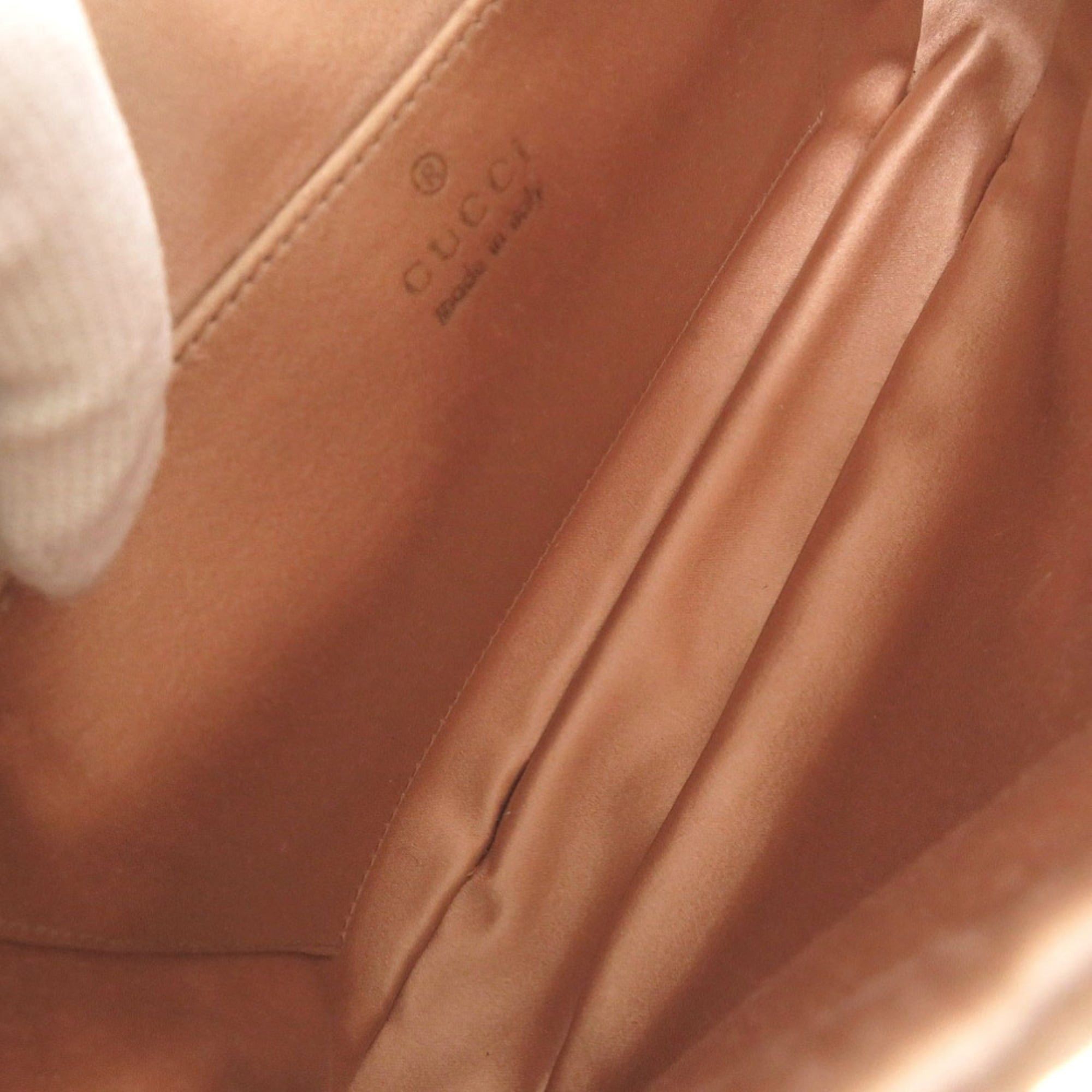 Gucci Excellent condition Gucci Vintage Jackie 005 0775 Satin Pink Handbag 1000 Size ONE SIZE - 7 Thumbnail