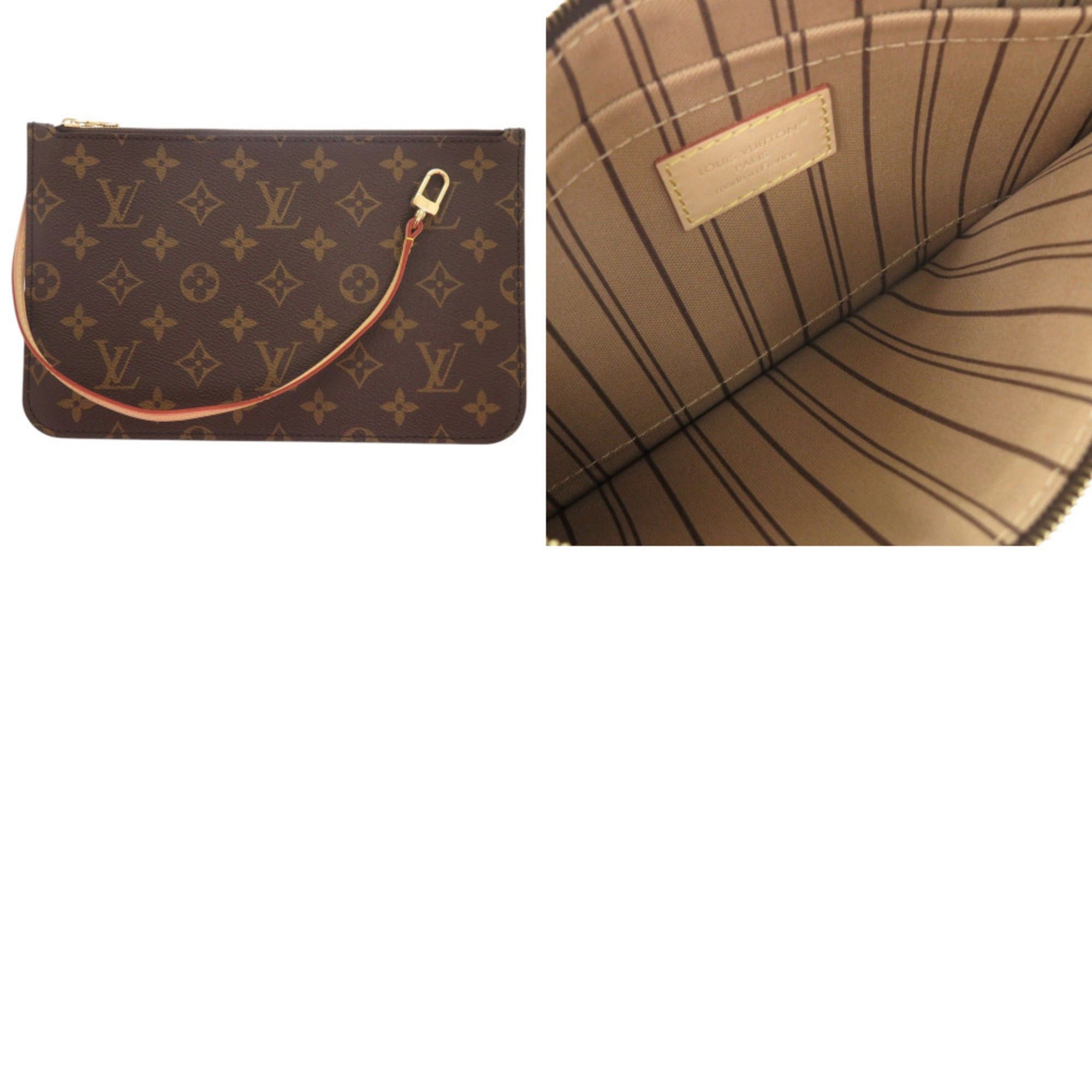 Louis Vuitton Unused Louis Vuitton Neverfull MM Monogram M46975 IC Brown Tote Bag LV 1030 Size ONE SIZE - 10 Thumbnail