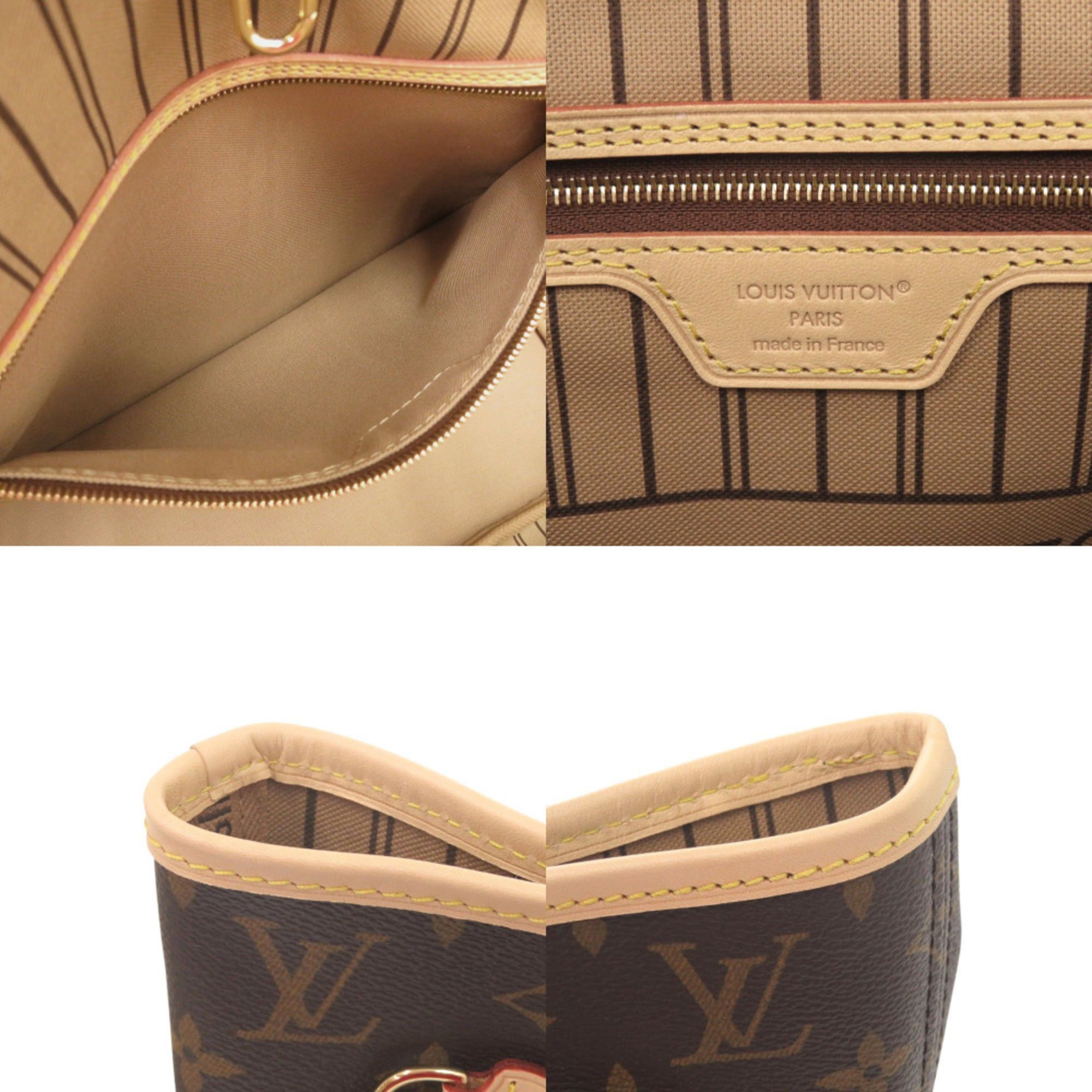 Louis Vuitton Unused Louis Vuitton Neverfull MM Monogram M46975 IC Brown Tote Bag LV 1030 Size ONE SIZE - 8 Thumbnail