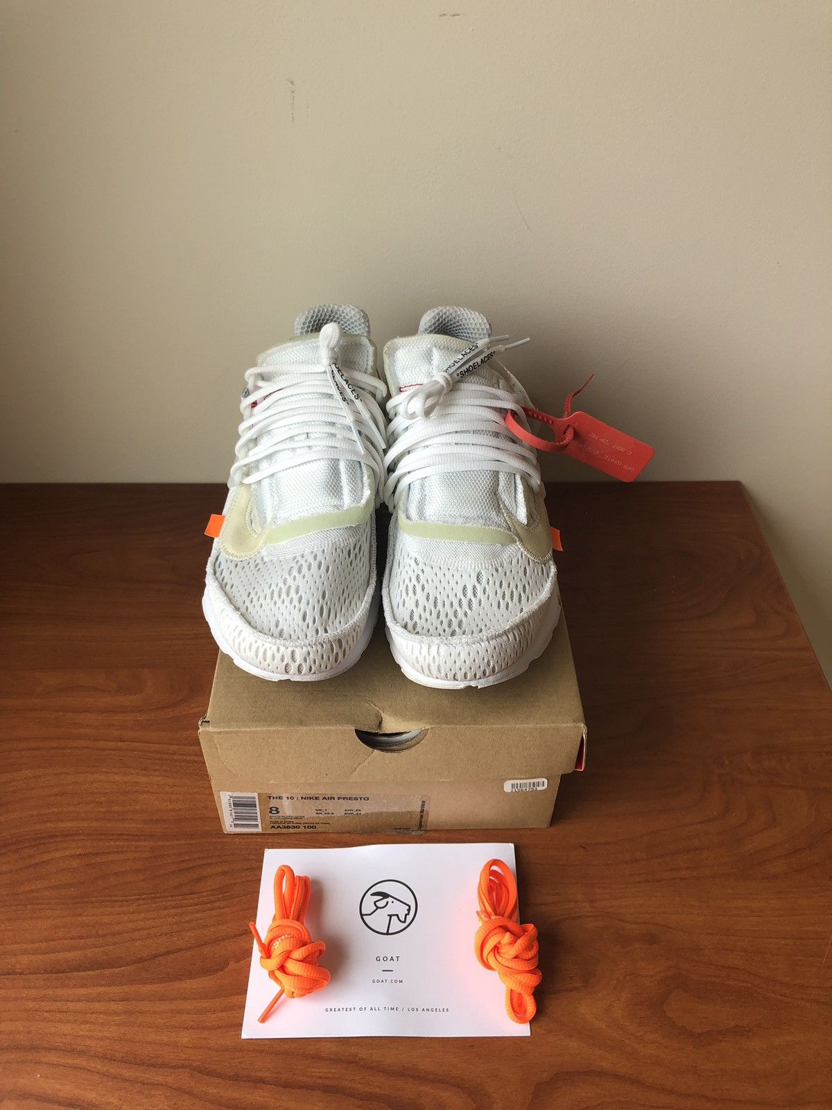 Off white presto grailed deals