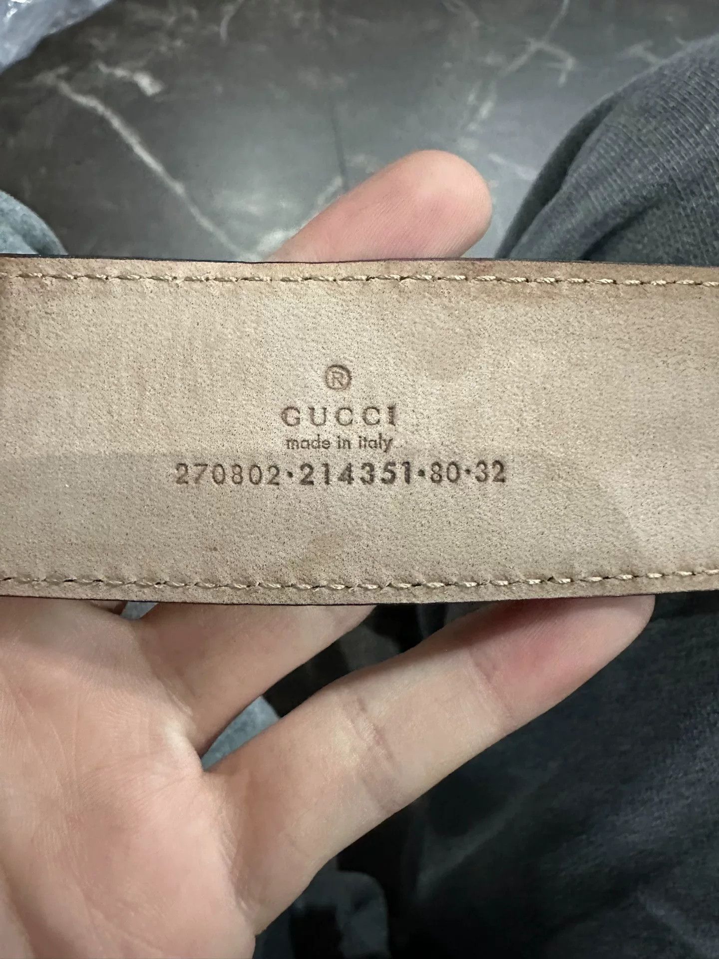 Gucci Gucci Double G Smooth Buckle Leather Belt Size ONE SIZE - 5 Thumbnail