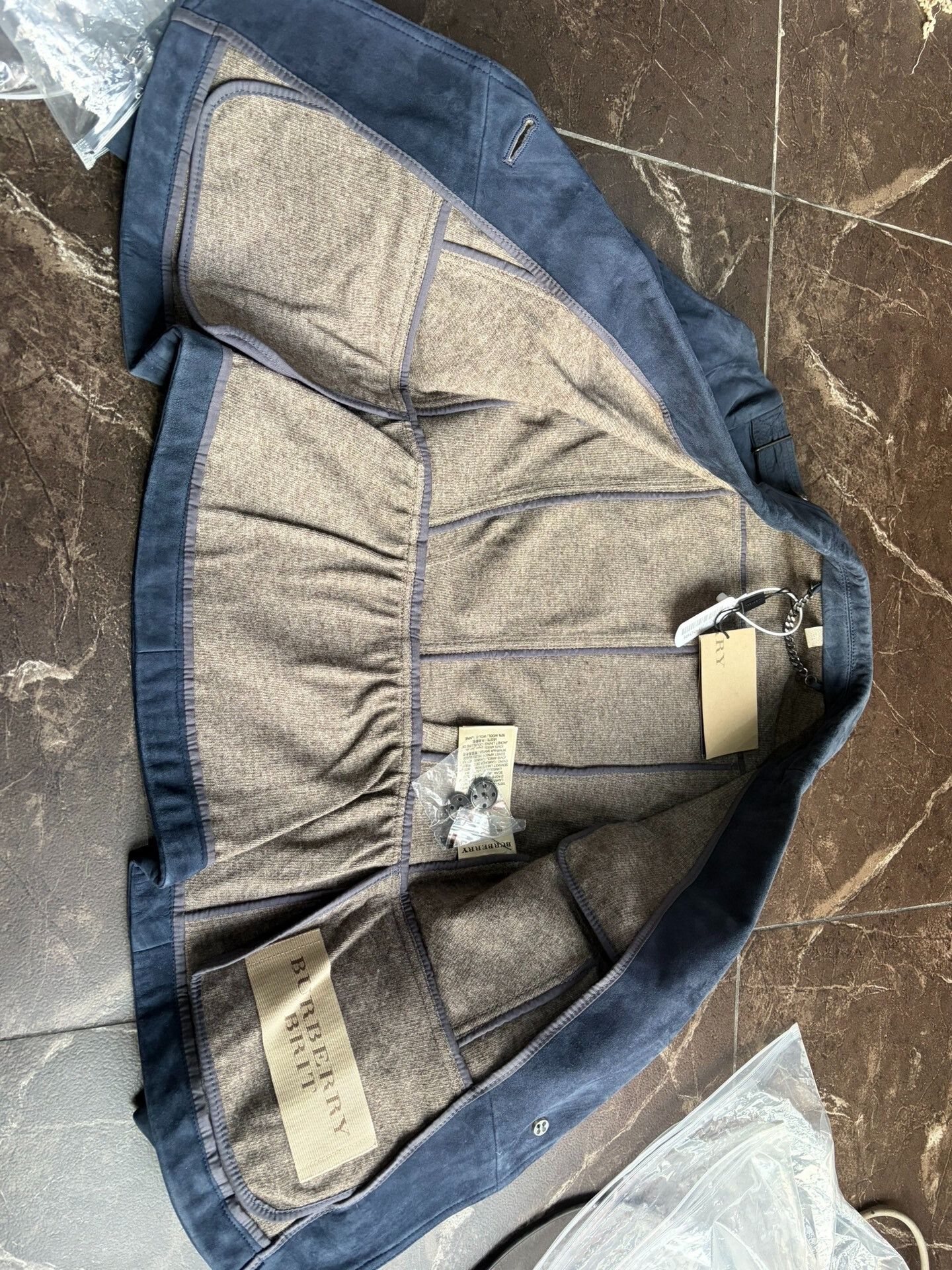Burberry Burberry Women's Slim Lambskin Jacket Size XS / US 0-2 / IT 36-38 - 2 Thumbnail