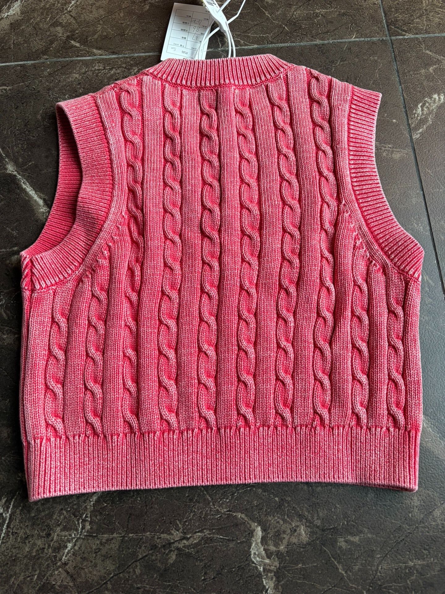 Alexander Wang Alexander Wang Cable Knit V-Neck Sleeveless Vest Size S / US 4 / IT 40 - 2 Thumbnail