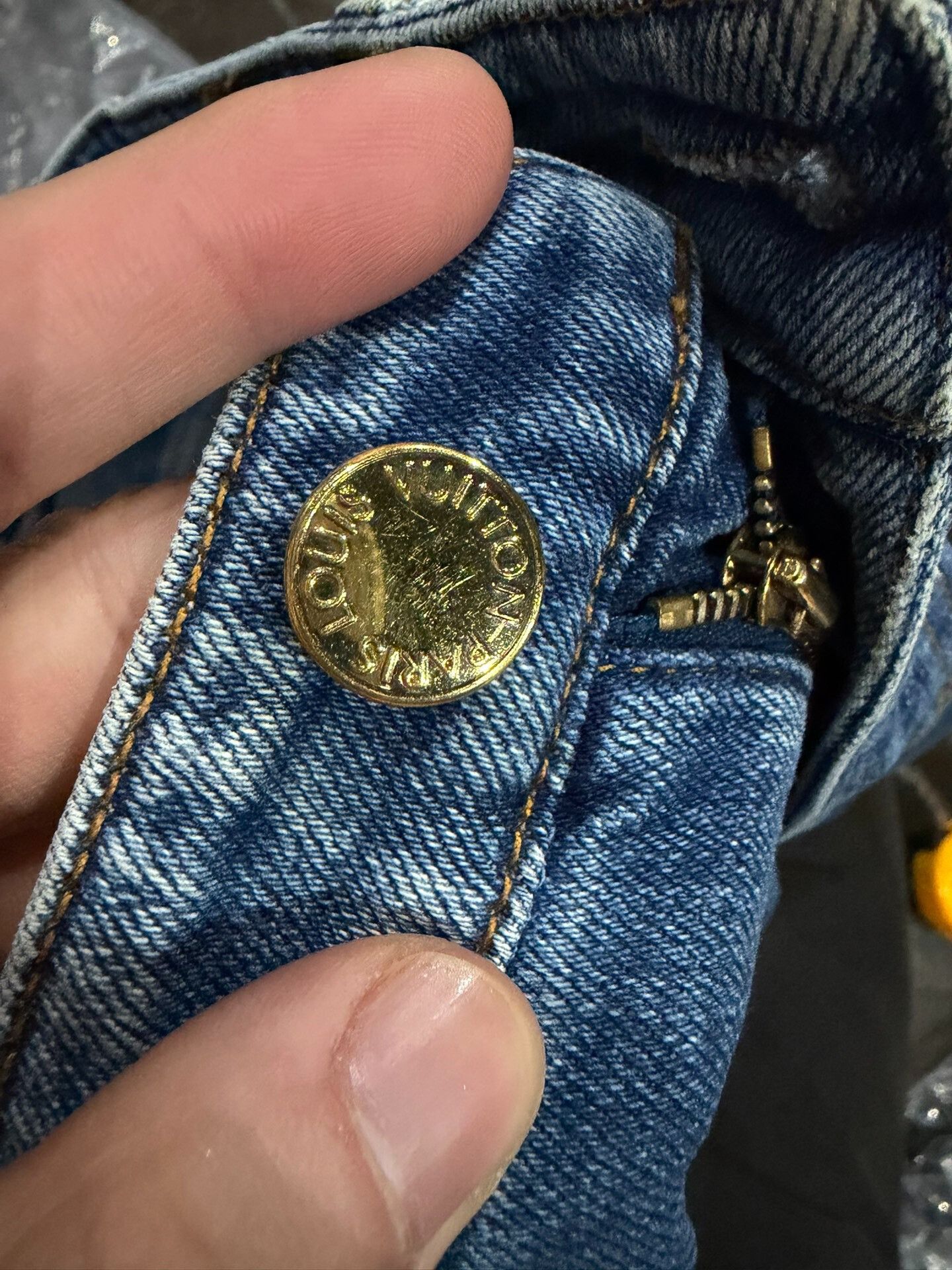Louis Vuitton Louis Vuitton Denim Jeans Size 29" - 6 Thumbnail