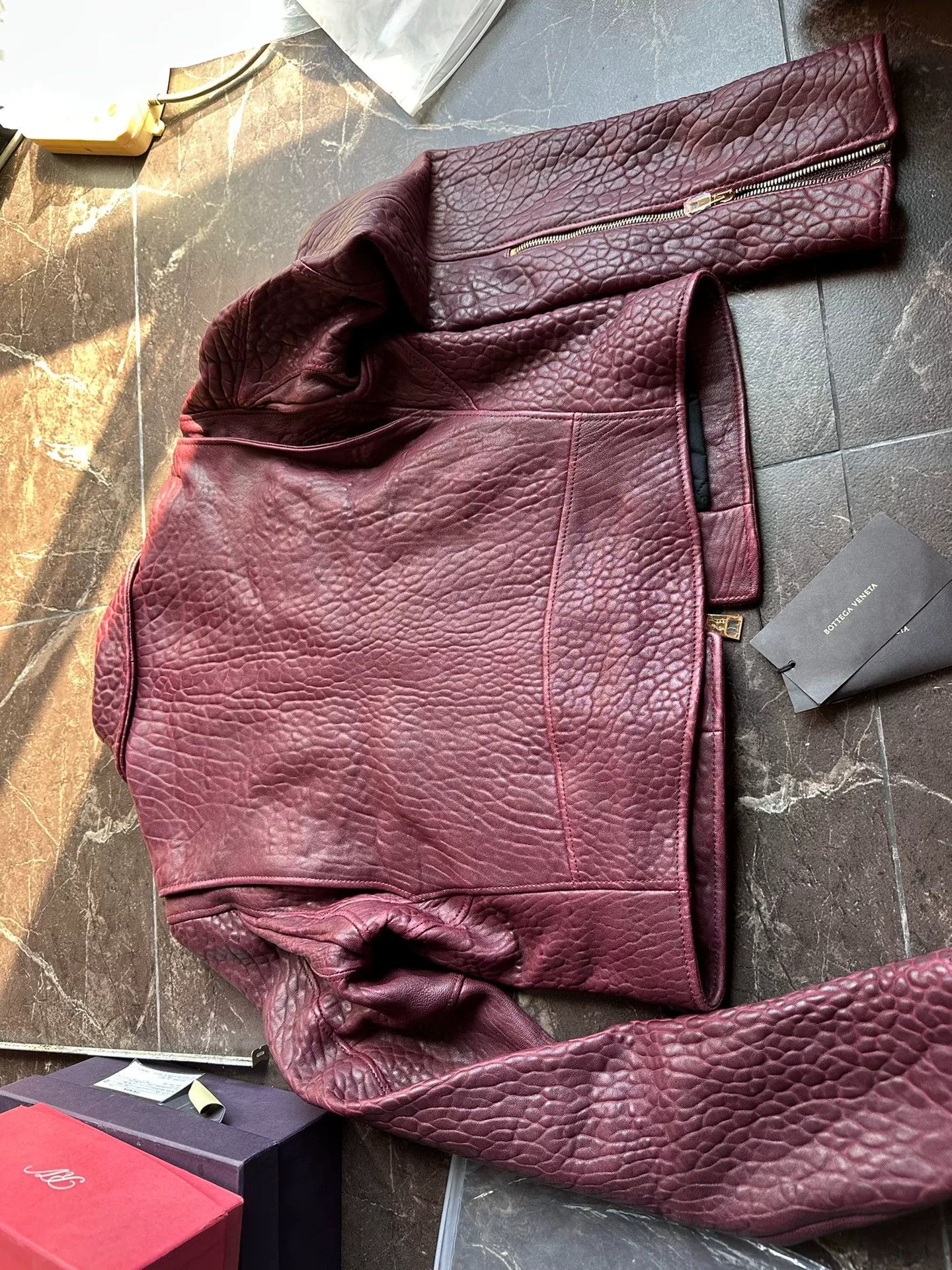 Bottega Veneta Bottega Veneta Leather Jacket Size US S / EU 44-46 / 1 - 9 Thumbnail