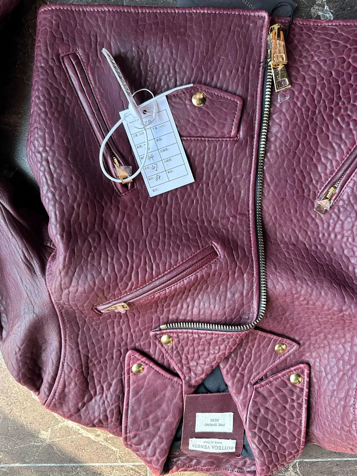 Bottega Veneta Bottega Veneta Leather Jacket Size US S / EU 44-46 / 1 - 4 Thumbnail