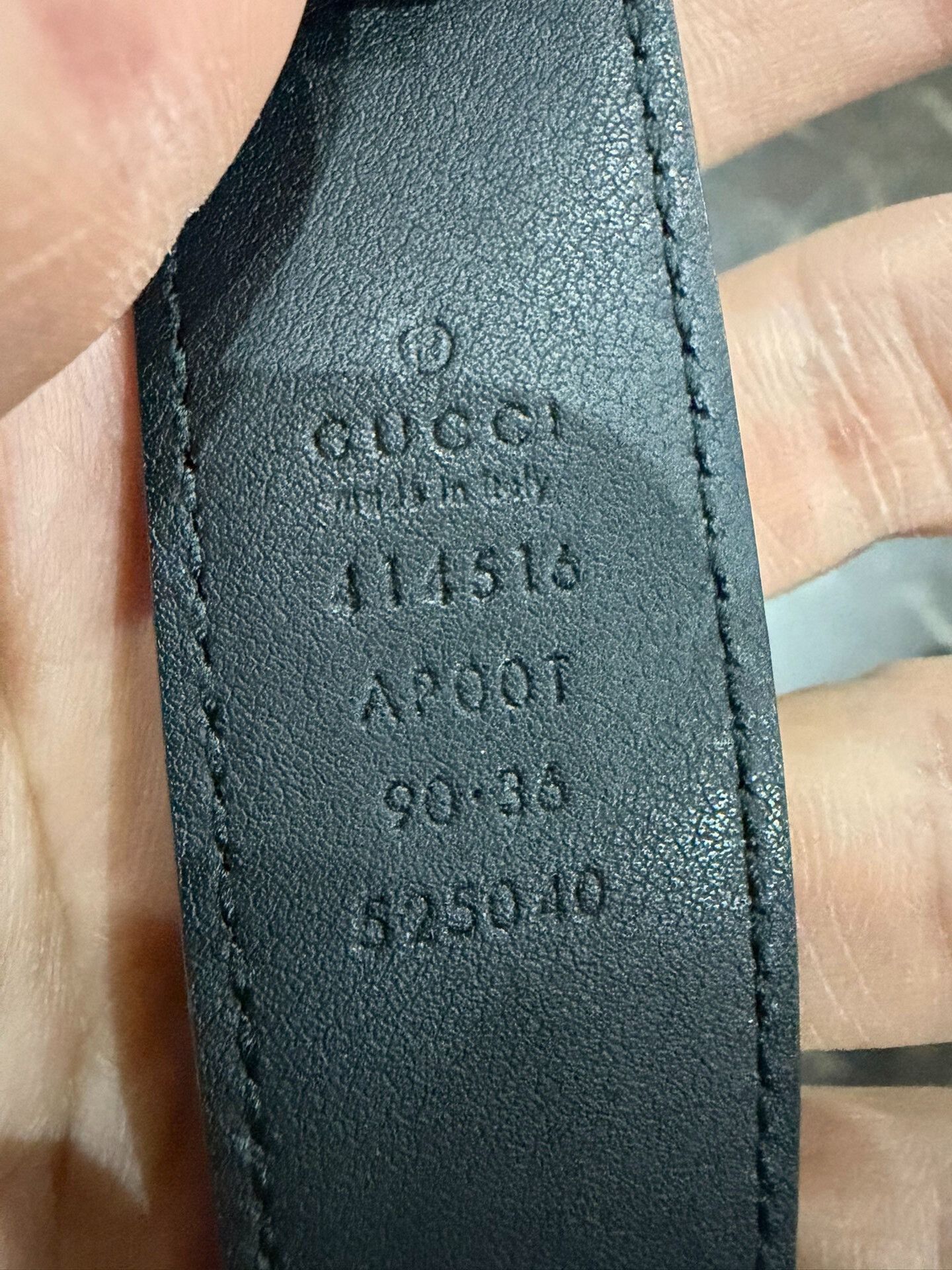 Gucci Gucci GG Marmont Leather Belt Size ONE SIZE - 5 Thumbnail