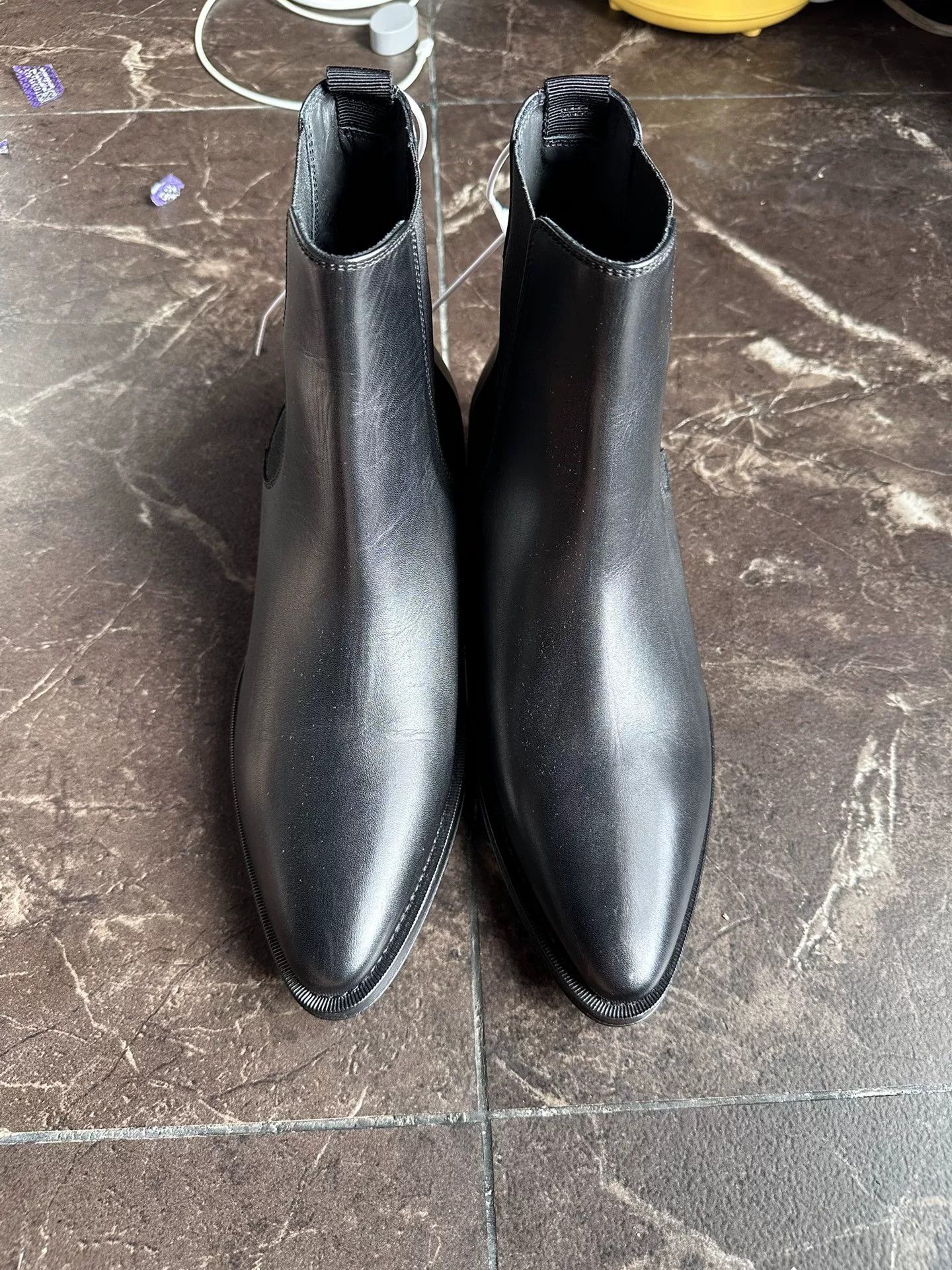 Celine Celine Women's Black Chelsea Boots Size US 7 / IT 37 - 2 Thumbnail