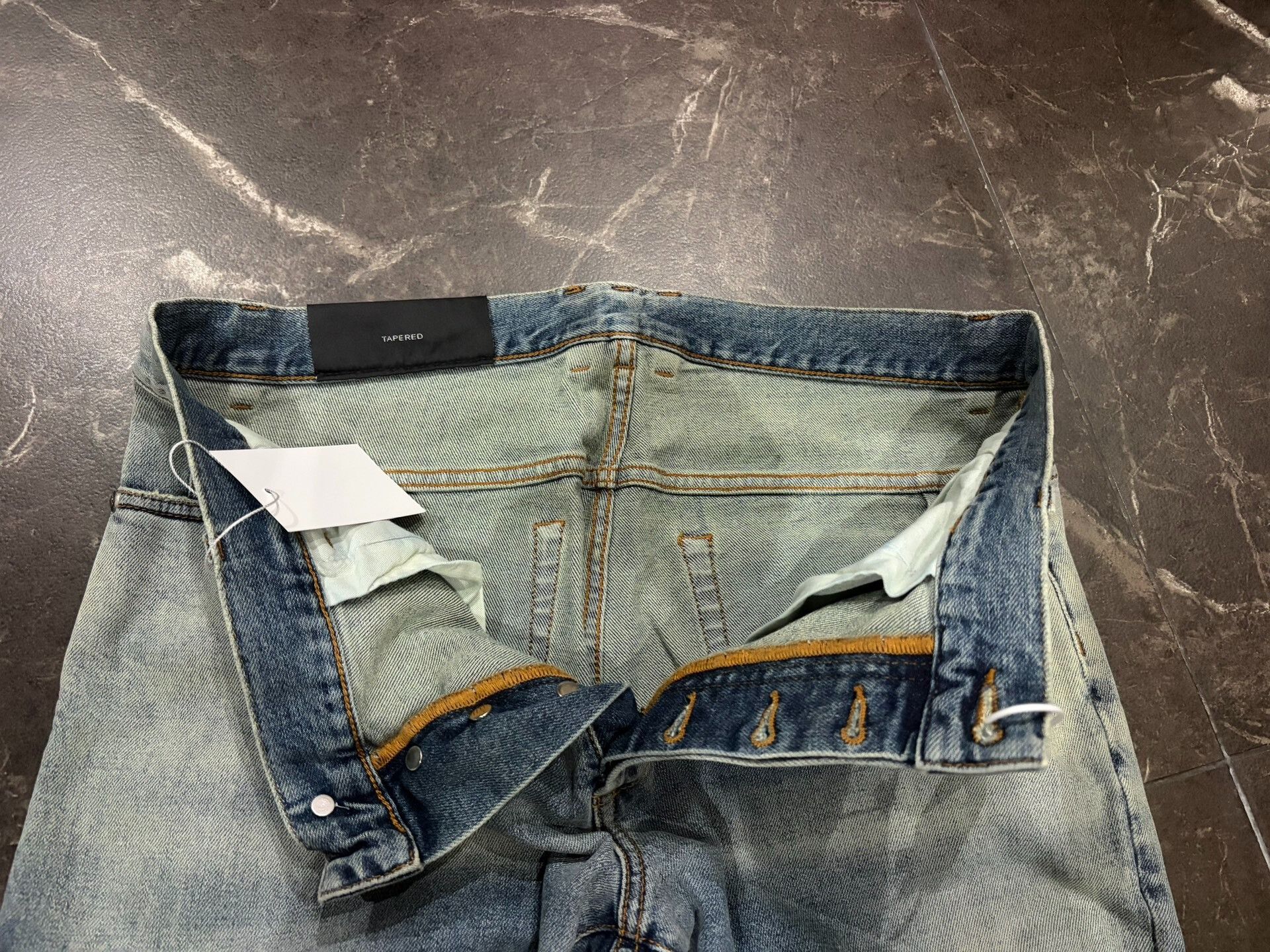 Balmain Balmain Blue Distressed Men's Jeans 33 Size US 33 - 2 Thumbnail