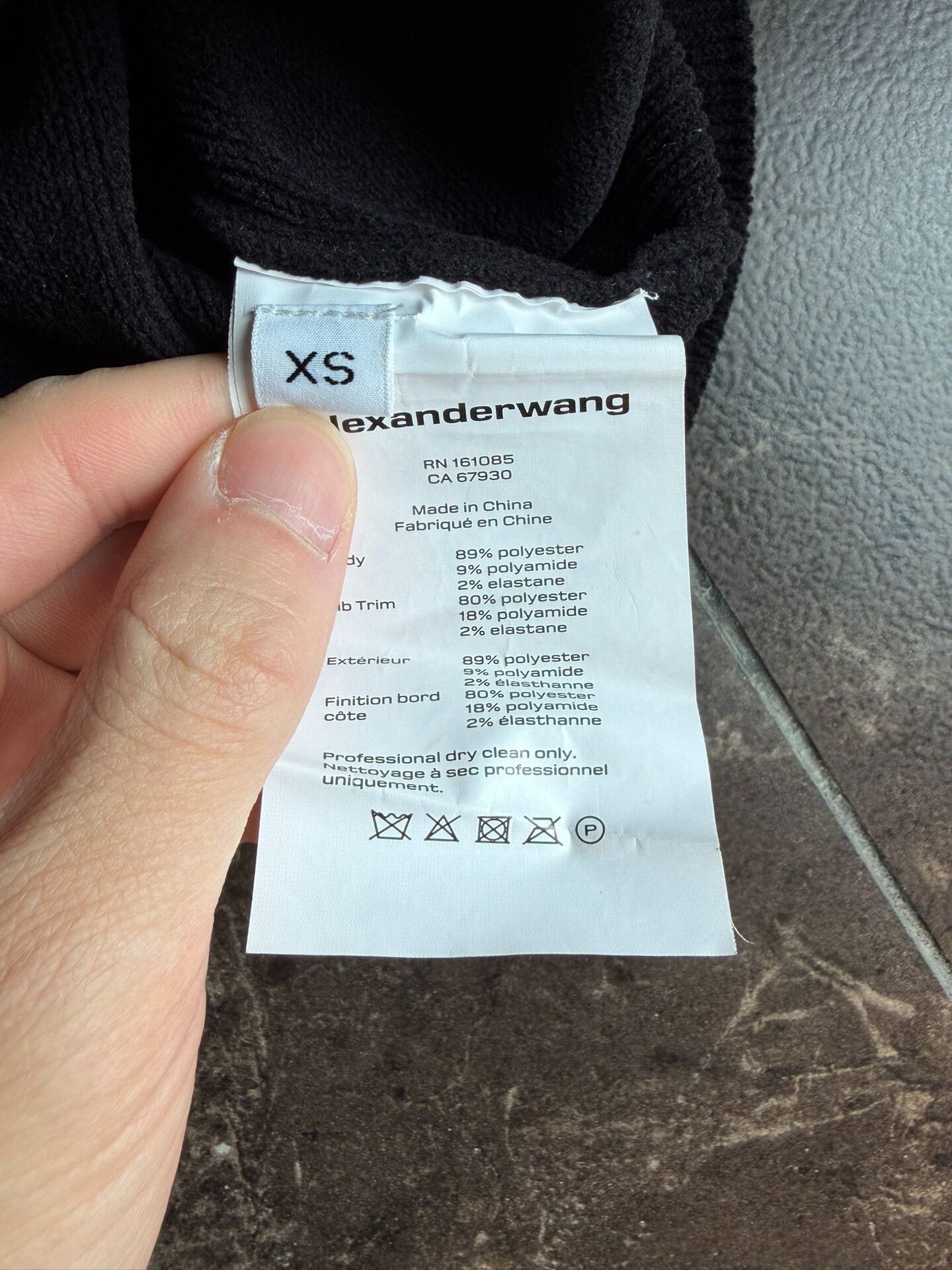 Alexander Wang Alexander Wang V-Neck Slim Black Vest Size XS / US 0-2 / IT 36-38 - 4 Thumbnail