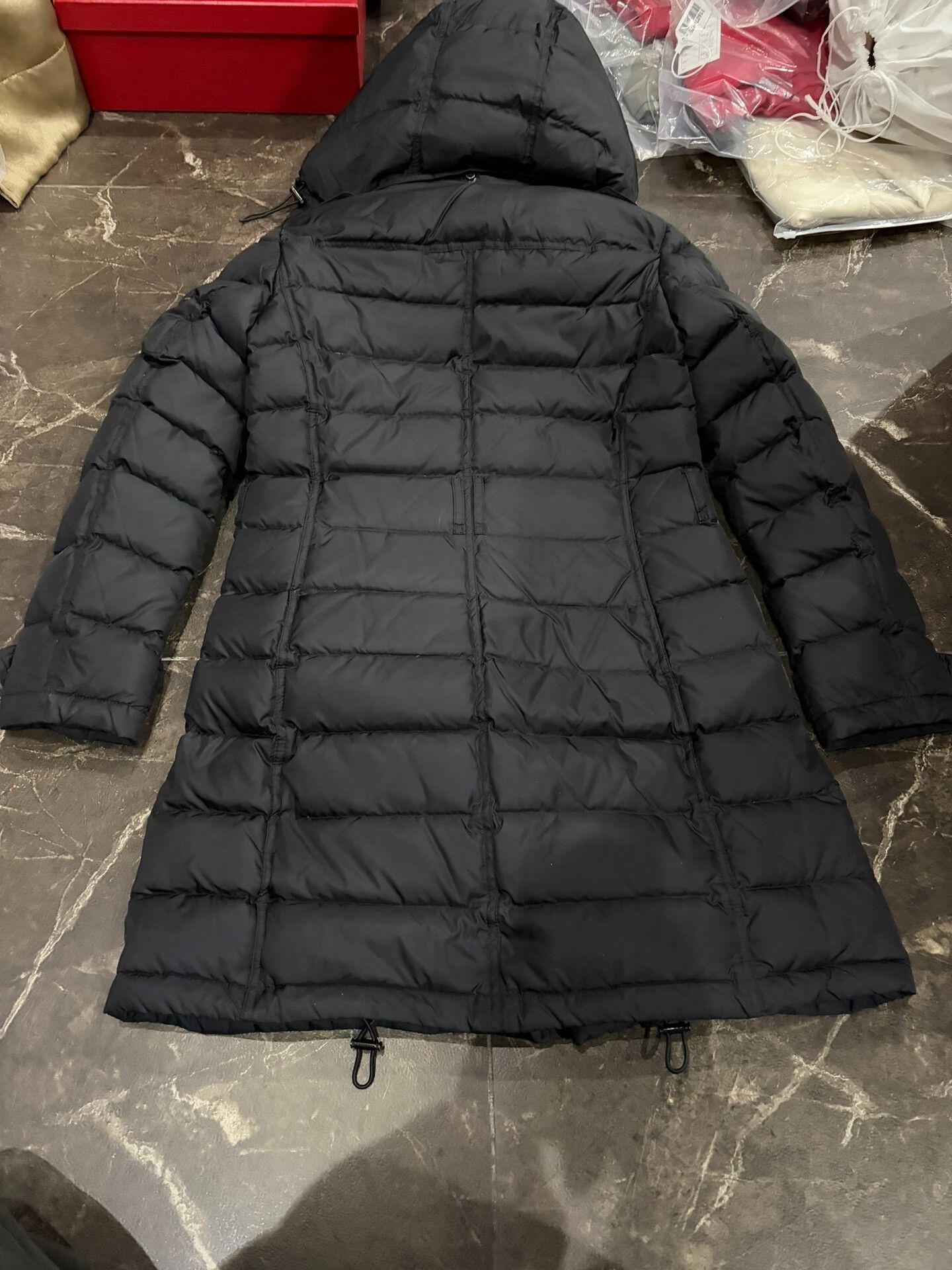 Burberry Burberry Brit Black Long Down Jacket S Size US S / EU 44-46 / 1 - 7 Thumbnail