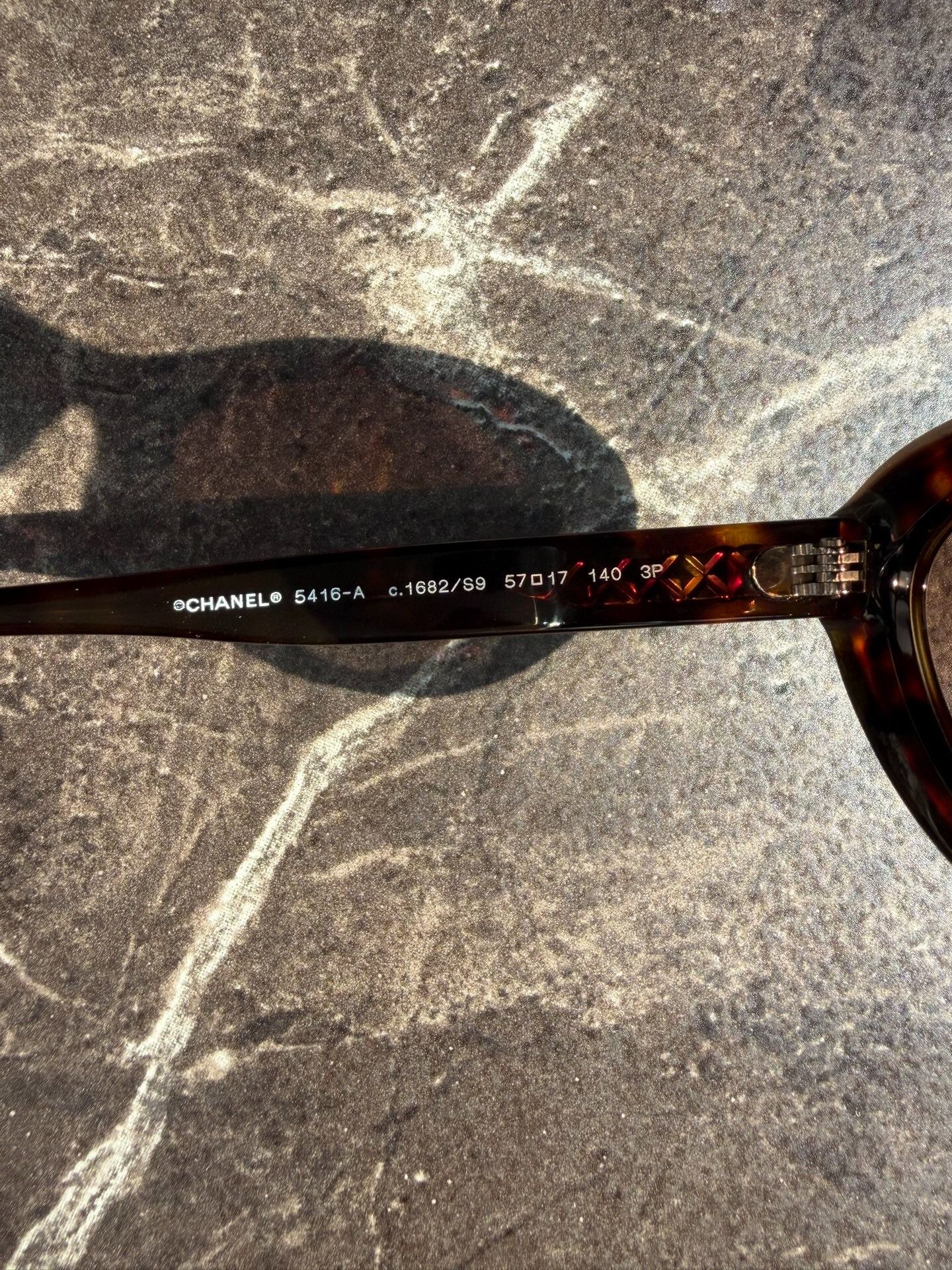 Chanel Chanel Cat Eye Logo Sunglasses Size ONE SIZE - 6 Thumbnail