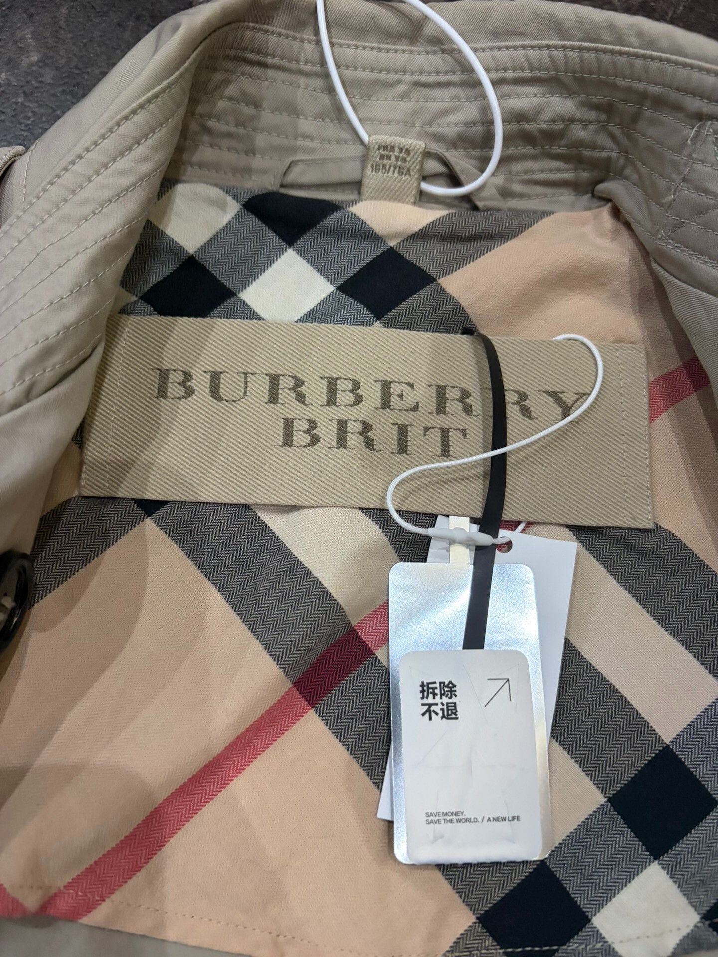 Burberry Burberry Mid-Length Trench Coat Size XXS / US 00 / IT 34 - 5 Thumbnail