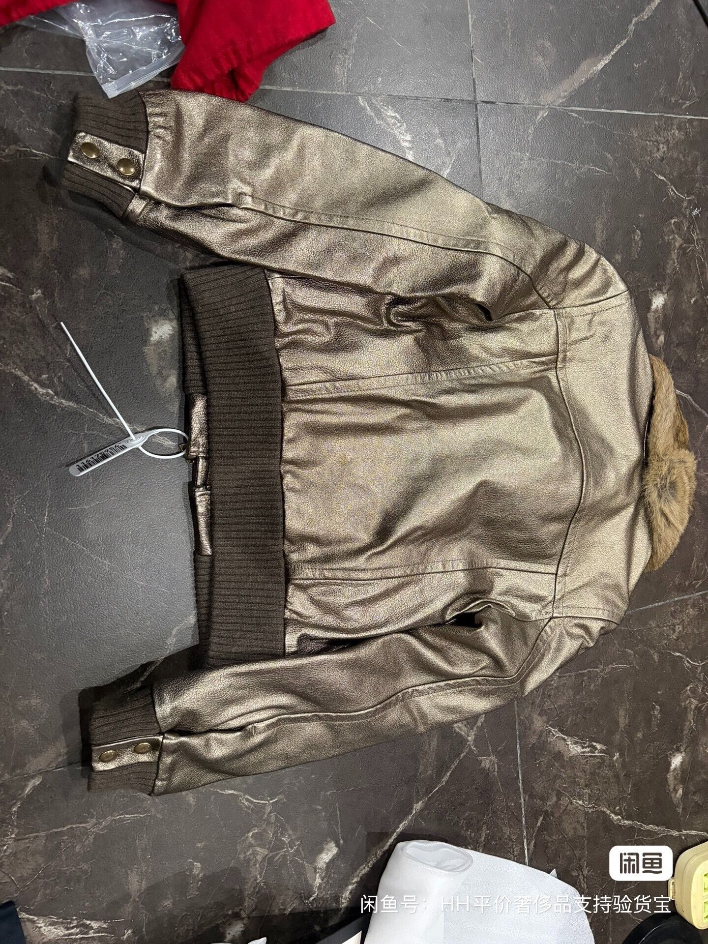 Louis Vuitton Louis Vuitton Women's Leather Jacket Size XS / US 0-2 / IT 36-38 - 7 Thumbnail