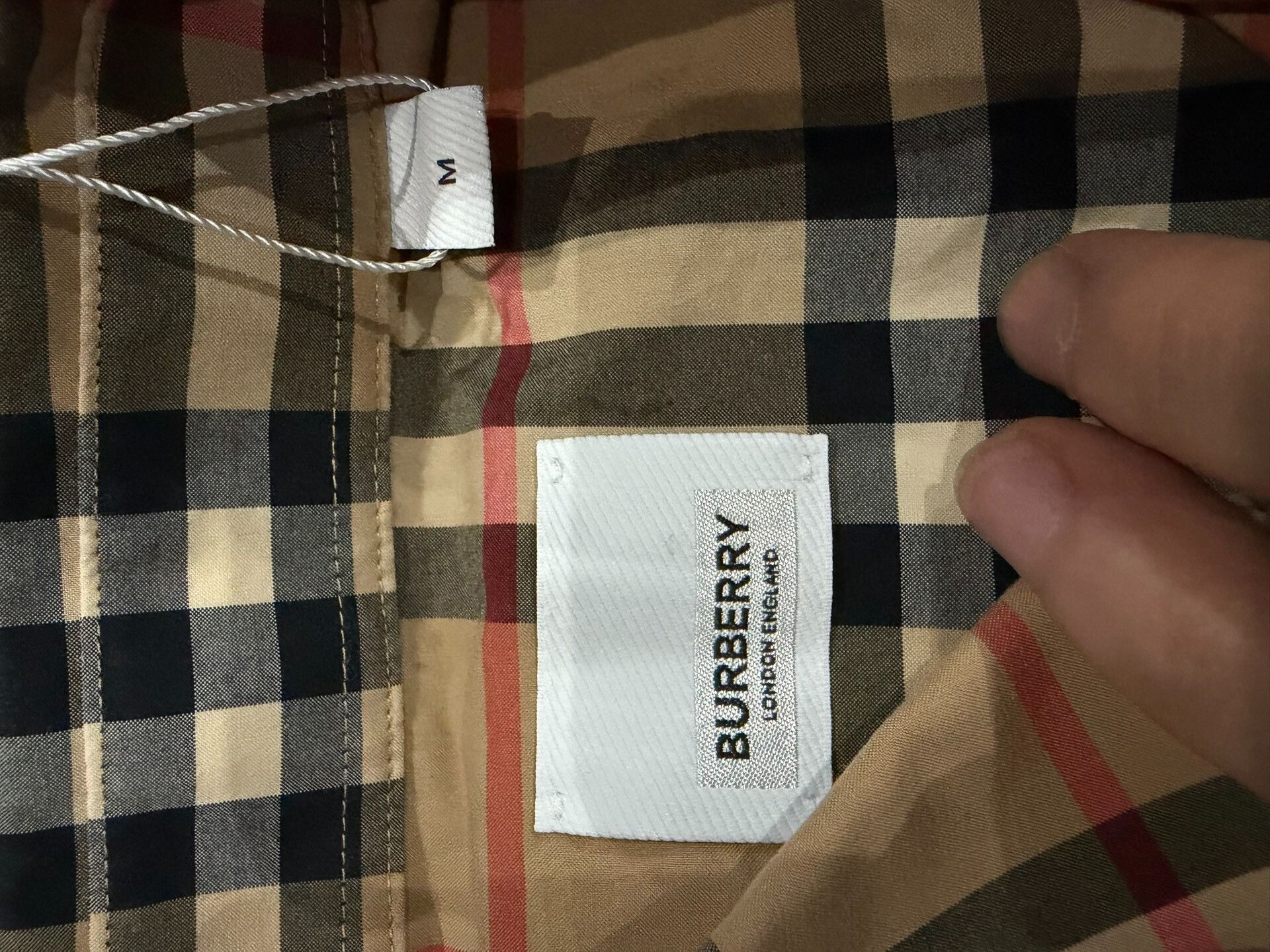 Burberry Burberry Classic Check Shirt M Size US M / EU 48-50 / 2 - 2 Thumbnail