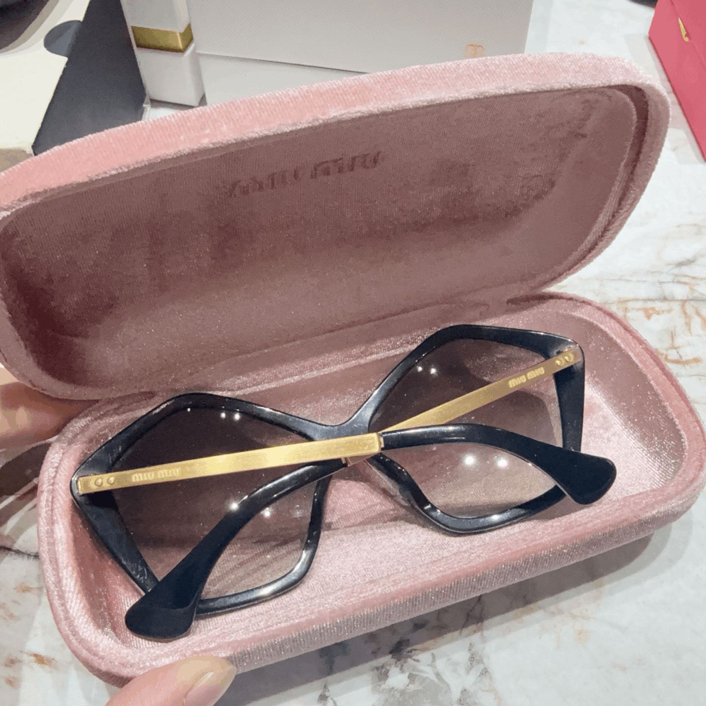 Miu Miu Miu Miu Sunglasses Size ONE SIZE - 2 Thumbnail