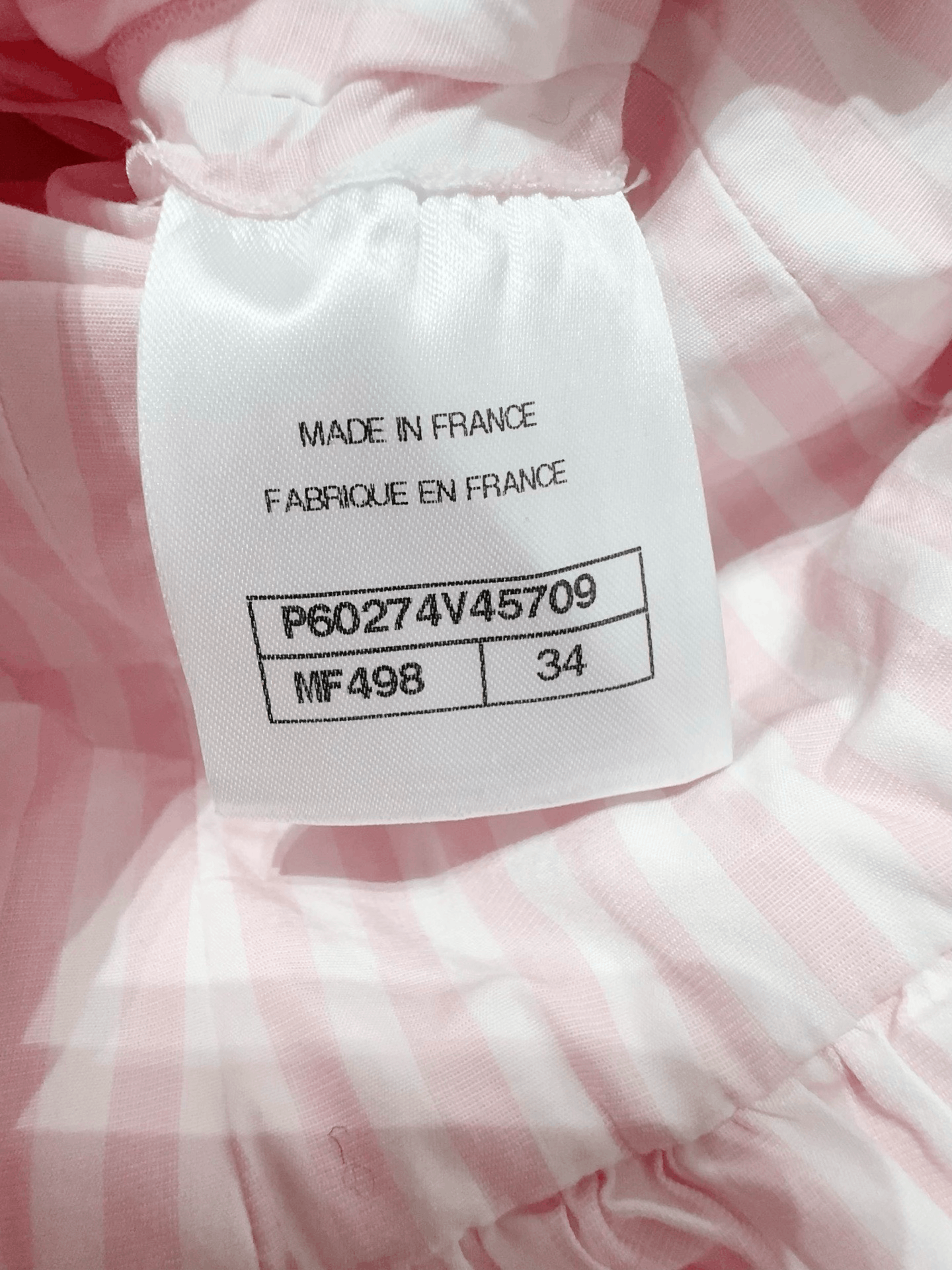 Chanel Chanel Women's Pink Shirt Size XXS / US 00 / IT 34 - 5 Thumbnail