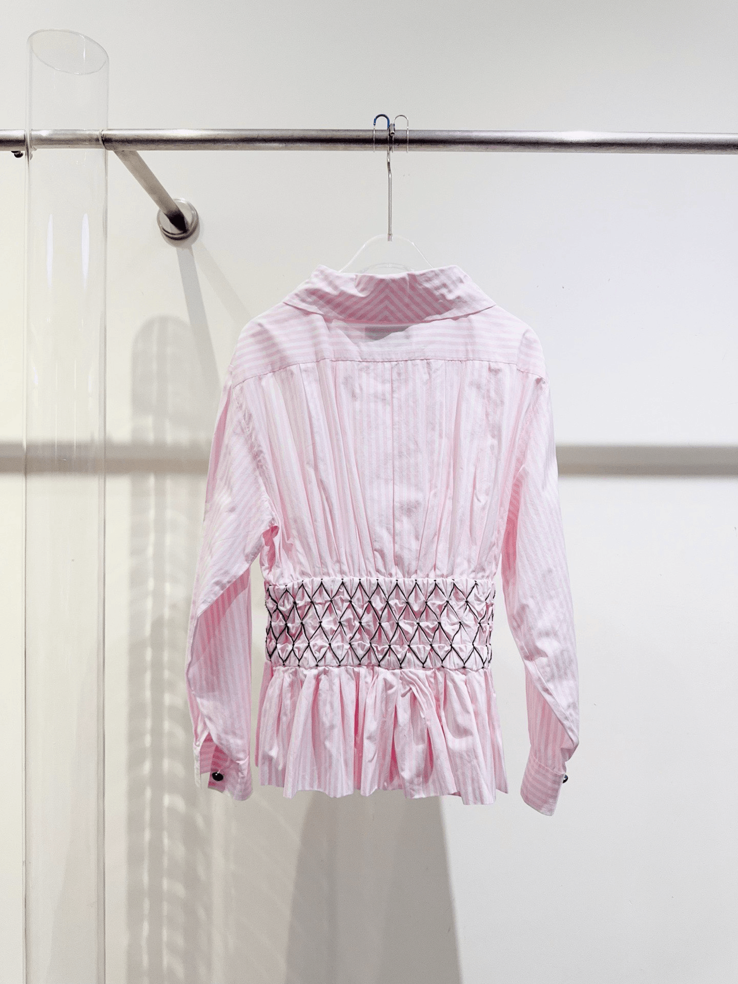 Chanel Chanel Women's Pink Shirt Size XXS / US 00 / IT 34 - 4 Thumbnail