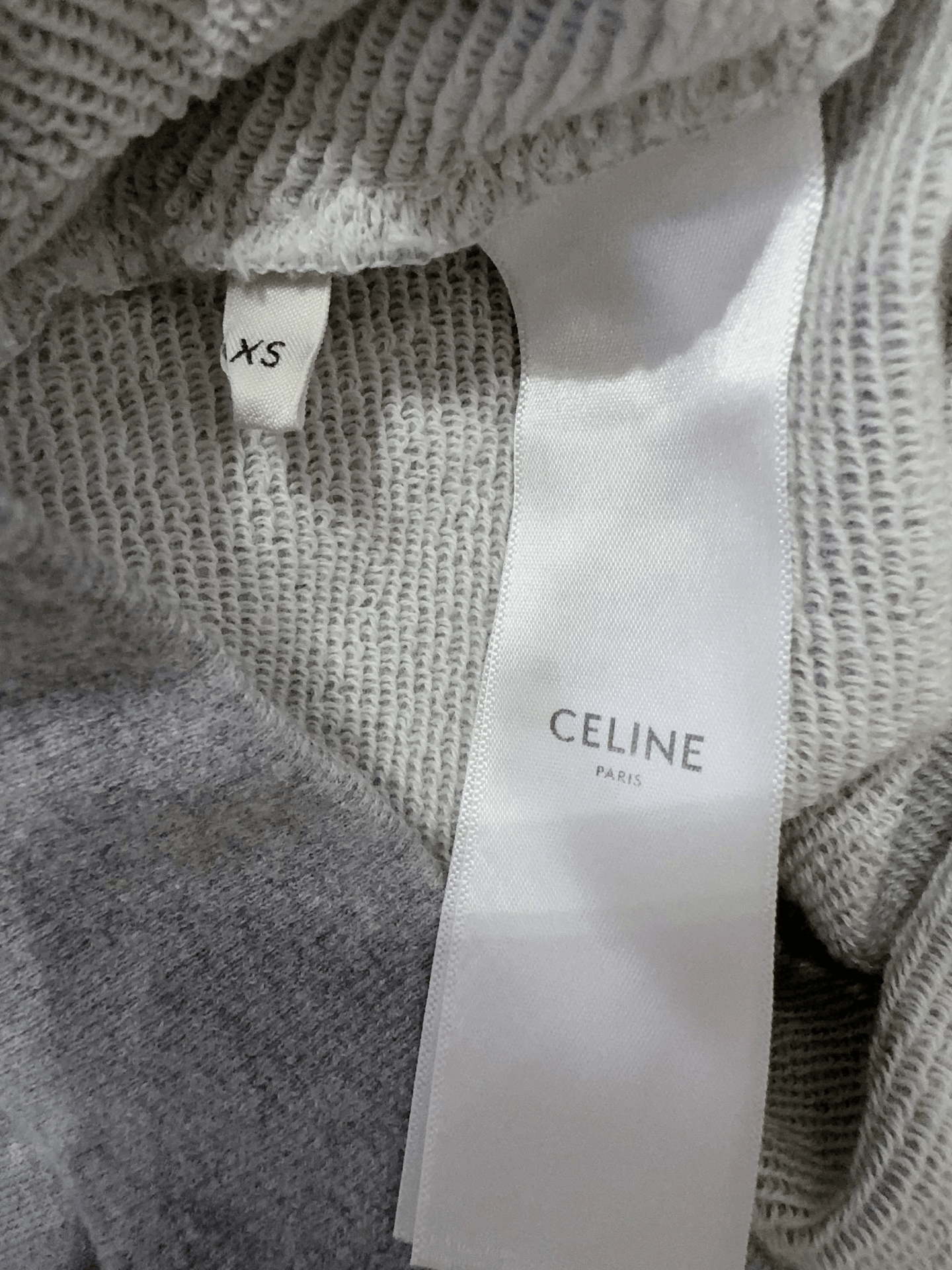 Celine Celine Gray Sweatshirt Size XS / US 0-2 / IT 36-38 - 5 Thumbnail