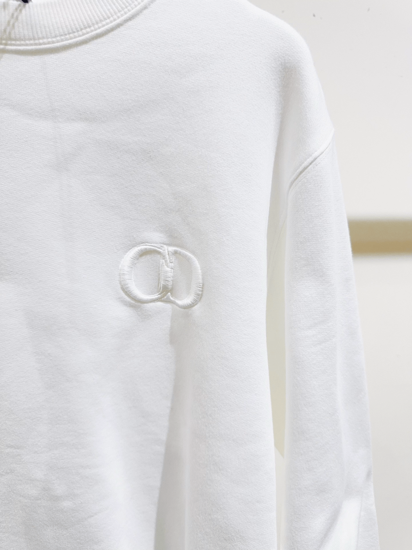 Dior Dior White CD Embroidered Logo Hoodie Size US S / EU 44-46 / 1 - 2 Thumbnail