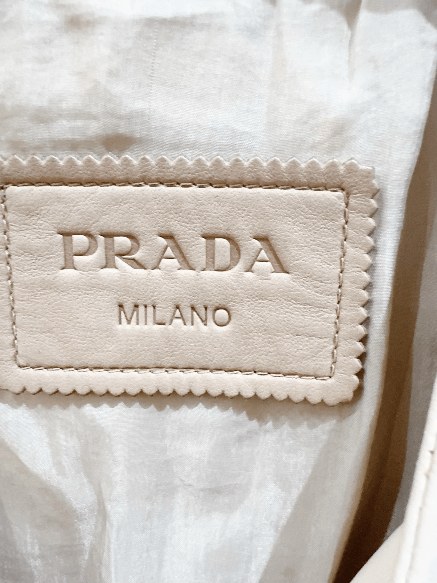 Prada Prada Women's Leather Jacket Size S / US 4 / IT 40 - 2 Thumbnail