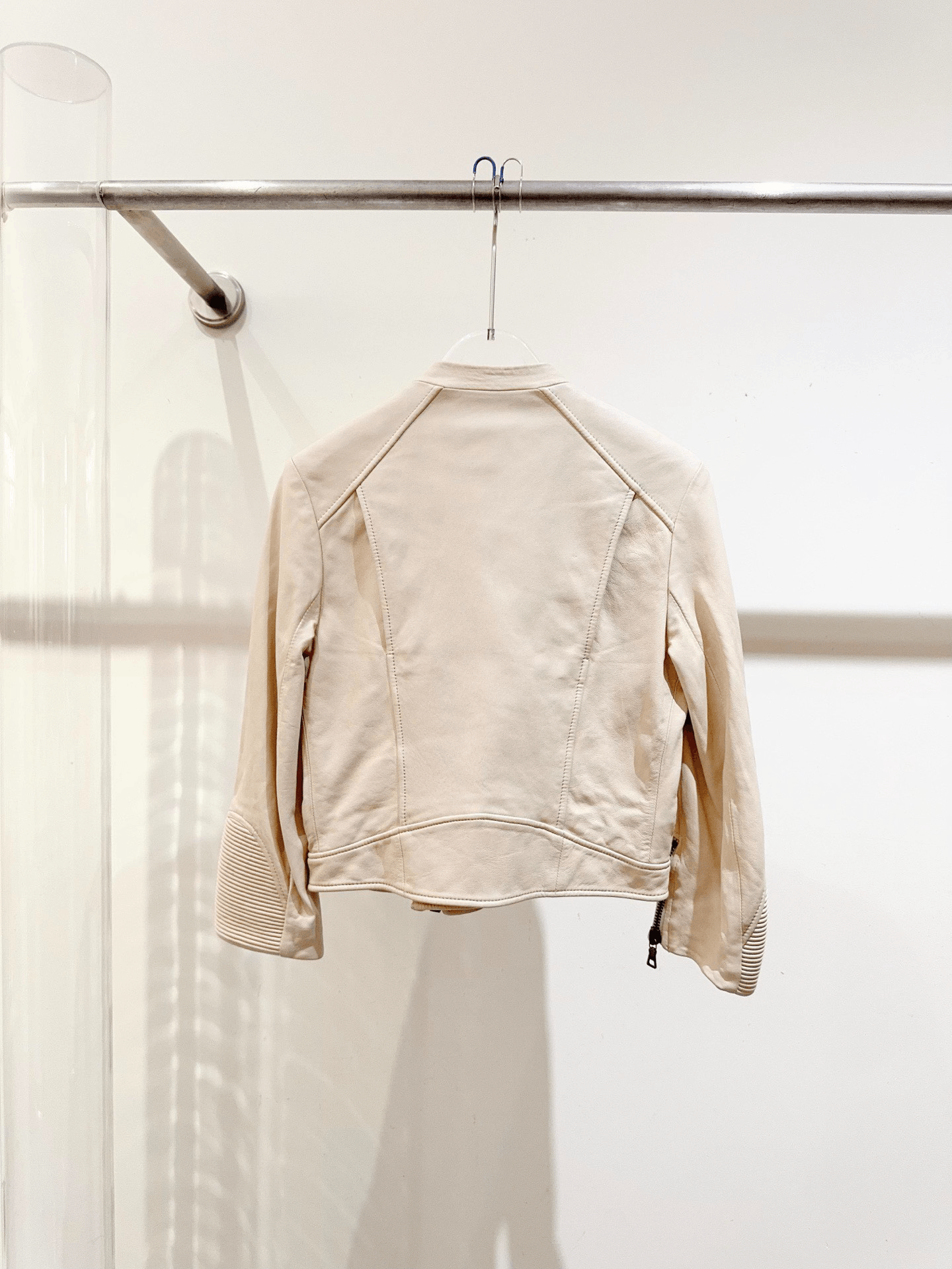 Prada Prada Women's Leather Jacket Size S / US 4 / IT 40 - 3 Thumbnail