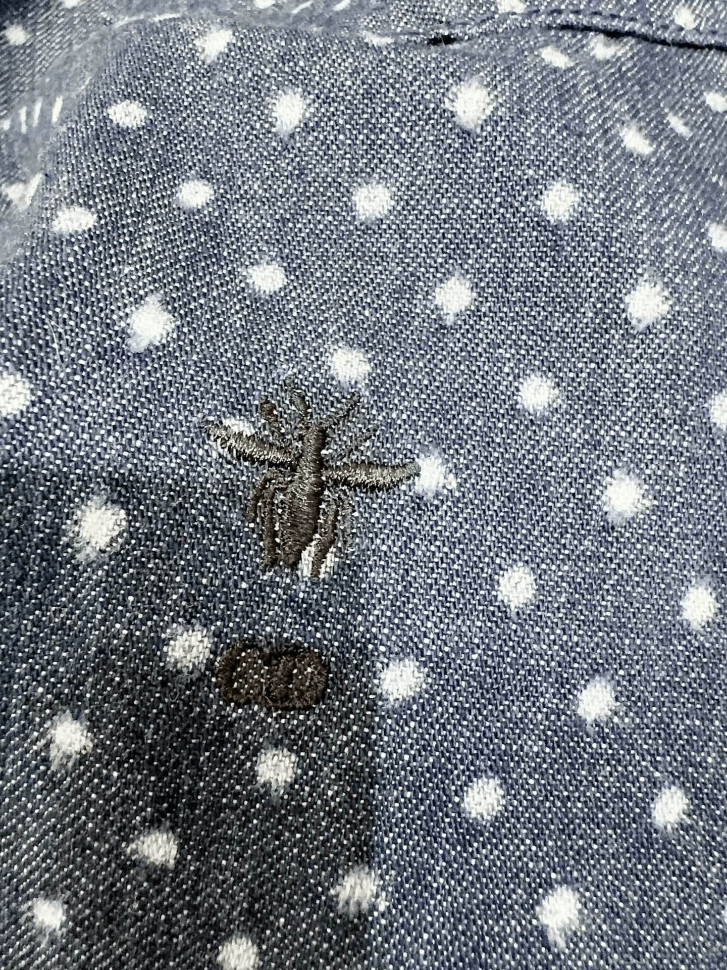 Dior Dior Small Bee Denim Vest Size XS / US 0-2 / IT 36-38 - 3 Thumbnail