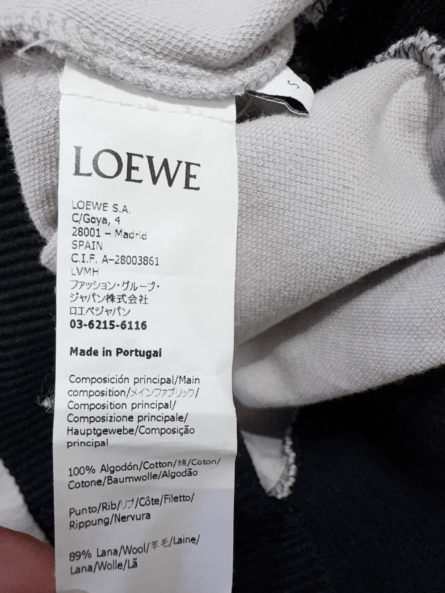Loewe Loewe Embroidered Logo Sweatshirt Size US S / EU 44-46 / 1 - 5 Thumbnail