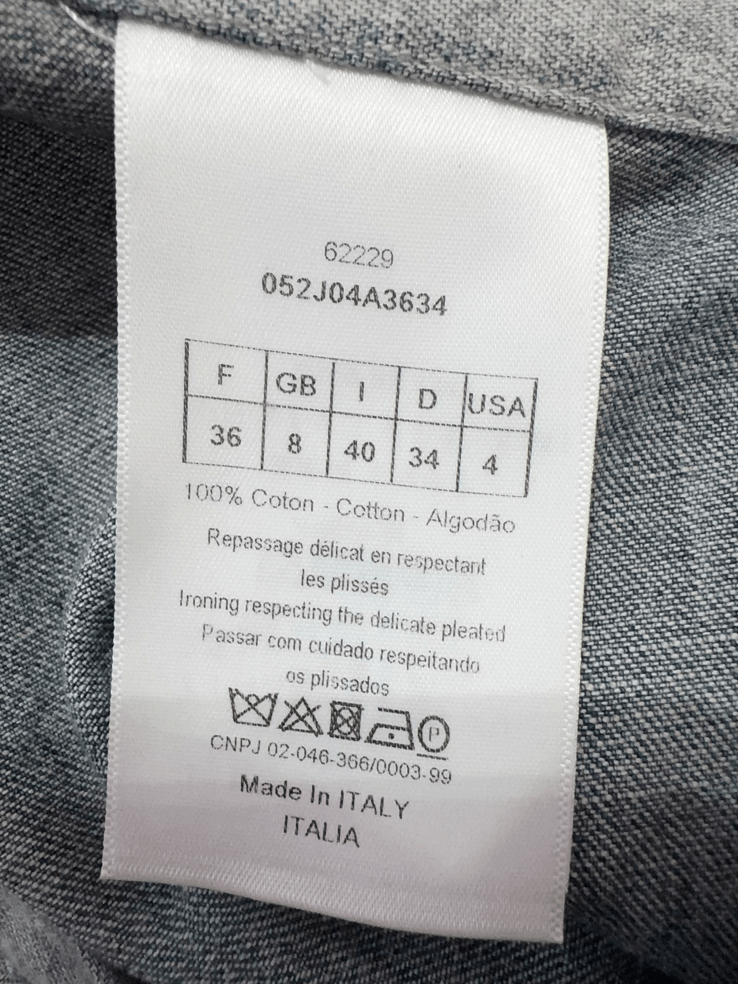 Dior Dior Denim Skirt Size 36" / US 14 / IT 50 - 4 Thumbnail