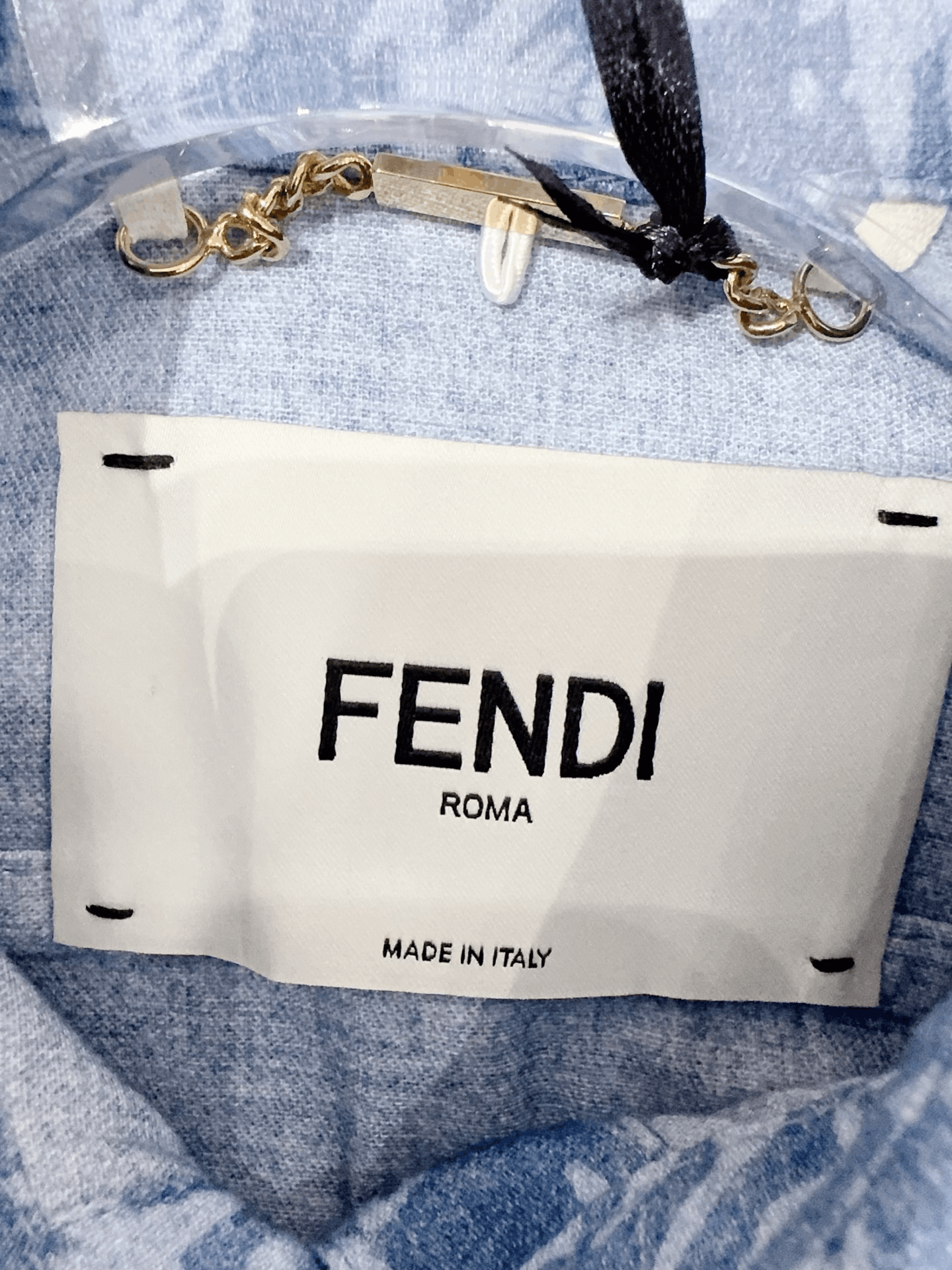 Fendi Fendi Denim Shirt Size XS / US 0-2 / IT 36-38 - 3 Thumbnail
