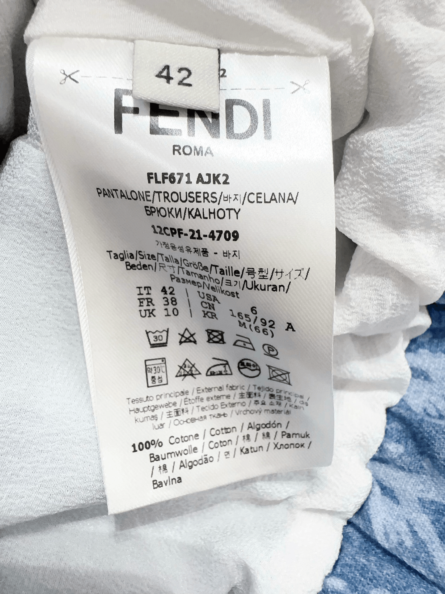 Fendi Fendi Denim Jacket Size M / US 6-8 / IT 42-44 - 5 Thumbnail