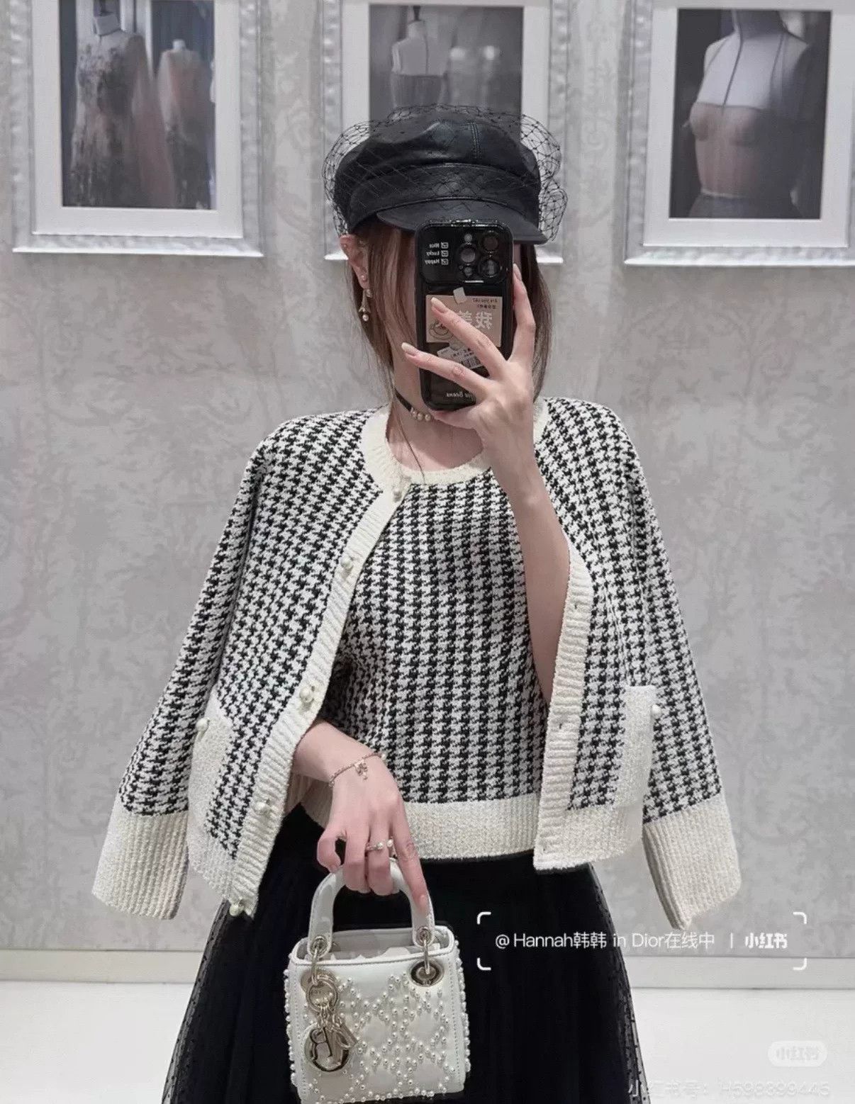 Dior Dior Spring/Summer 24 Houndstooth Vest Size XS / US 0-2 / IT 36-38 - 5 Thumbnail