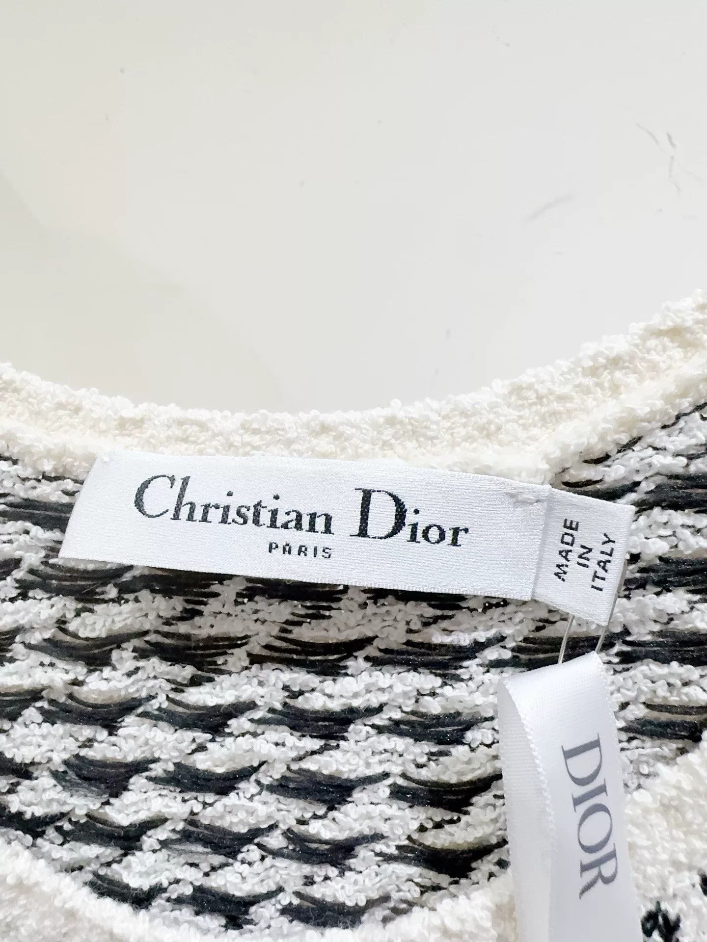 Dior Dior Spring/Summer 24 Houndstooth Vest Size XS / US 0-2 / IT 36-38 - 2 Thumbnail