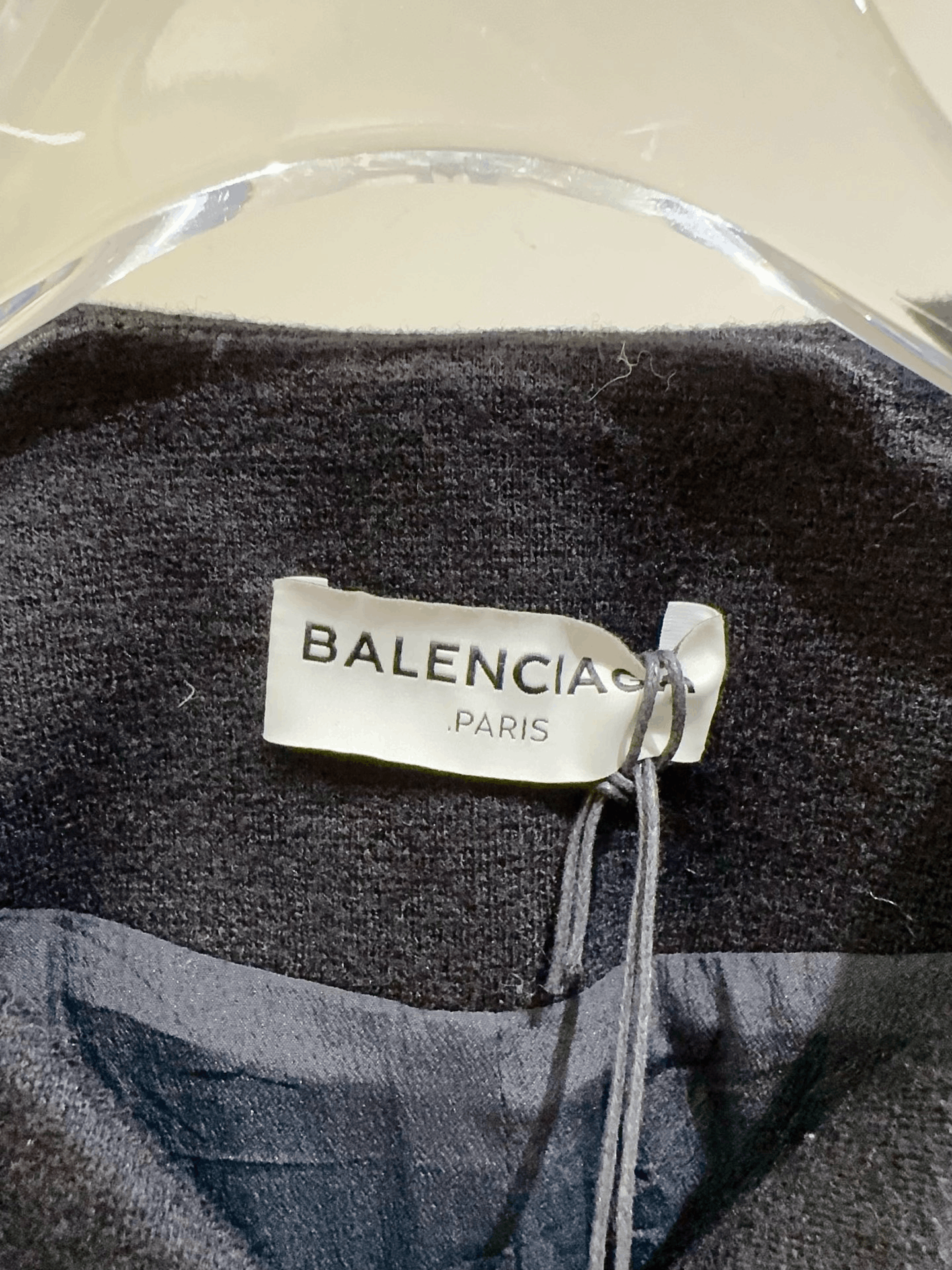 Balenciaga Balenciaga Black Wool Coat Size XS / US 0-2 / IT 36-38 - 2 Thumbnail