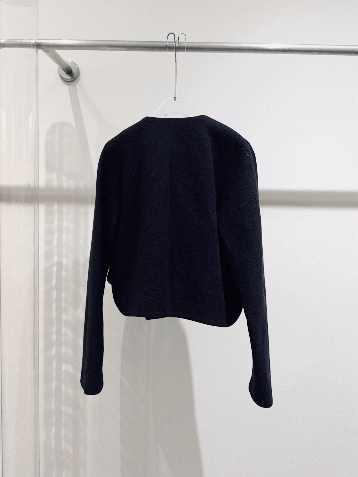 Balenciaga Balenciaga Black Wool Coat Size XS / US 0-2 / IT 36-38 - 4 Thumbnail