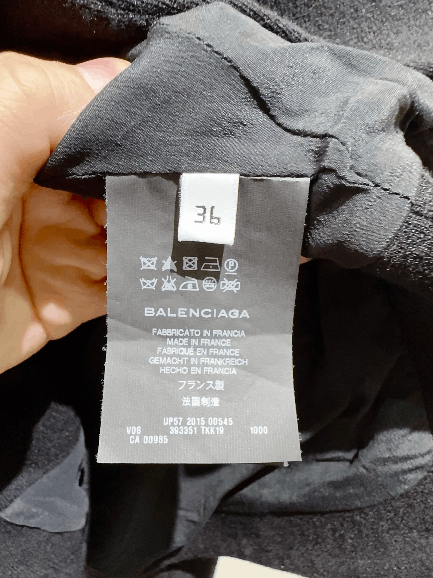 Balenciaga Balenciaga Black Wool Coat Size XS / US 0-2 / IT 36-38 - 3 Thumbnail