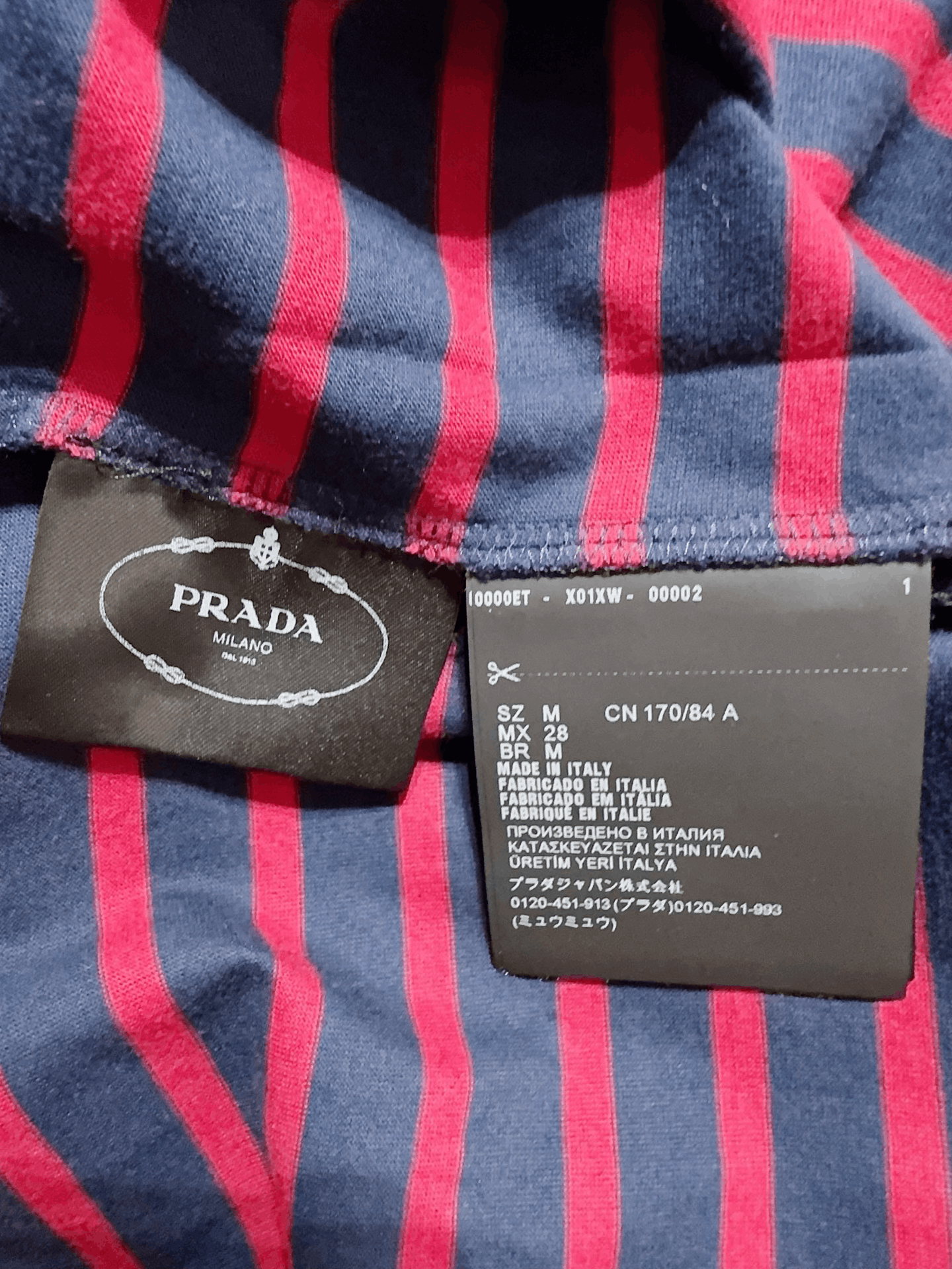 Prada Prada Triangle Logo Long Sleeve Size US M / EU 48-50 / 2 - 5 Thumbnail