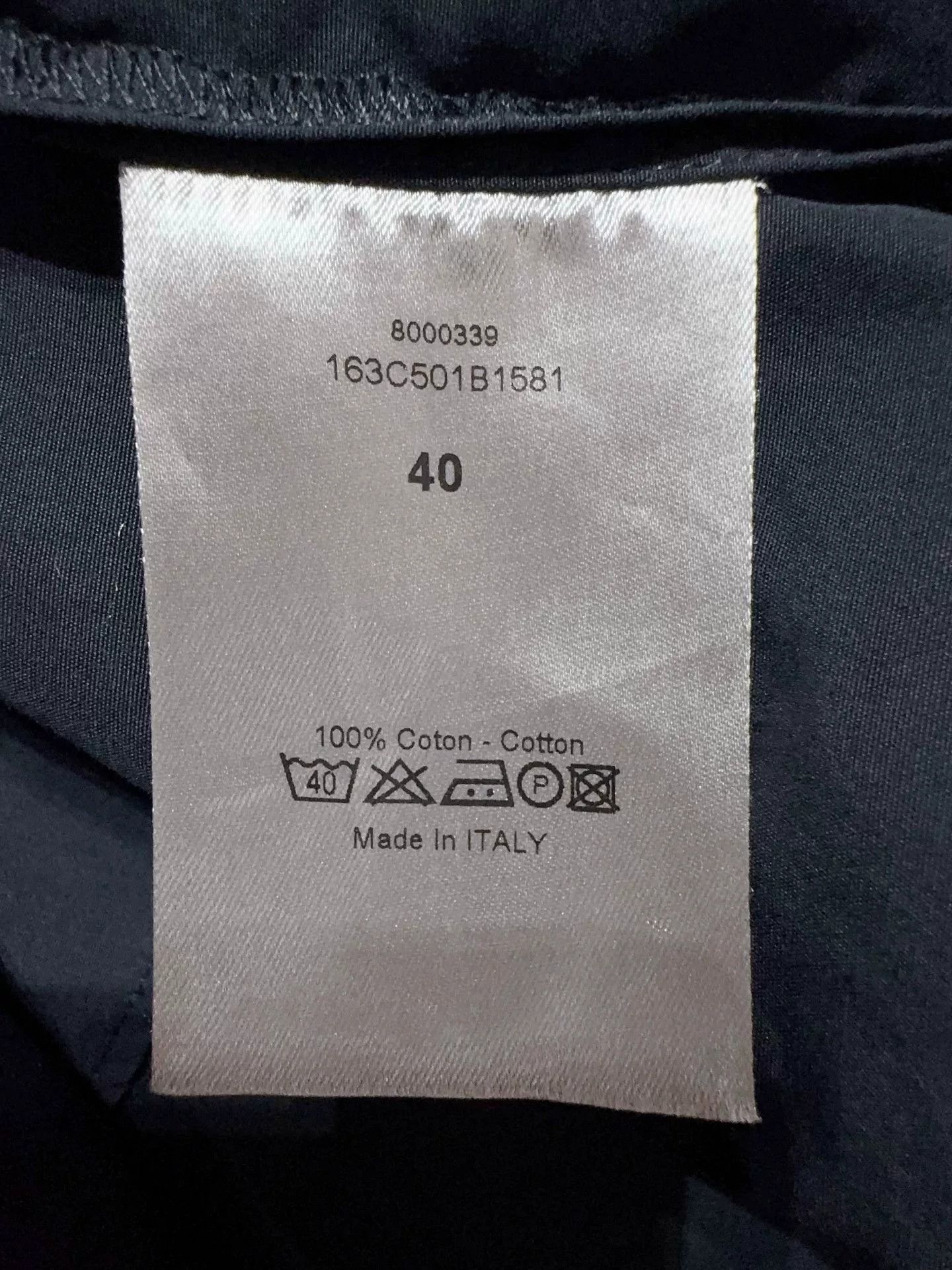 Dior Dior Little Bee Black Shirt Size US XXS / EU 40 - 5 Thumbnail